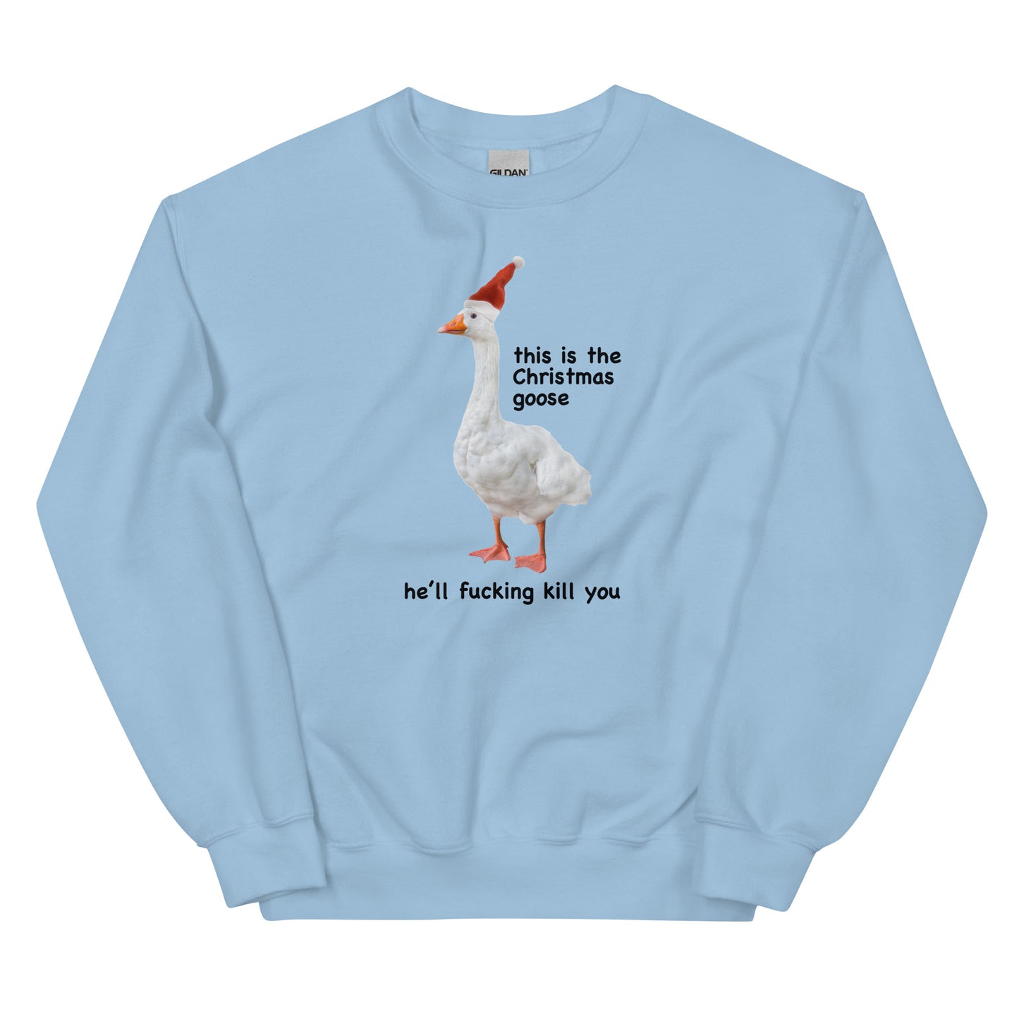 The Christmas Goose Unisex Sweatshirt