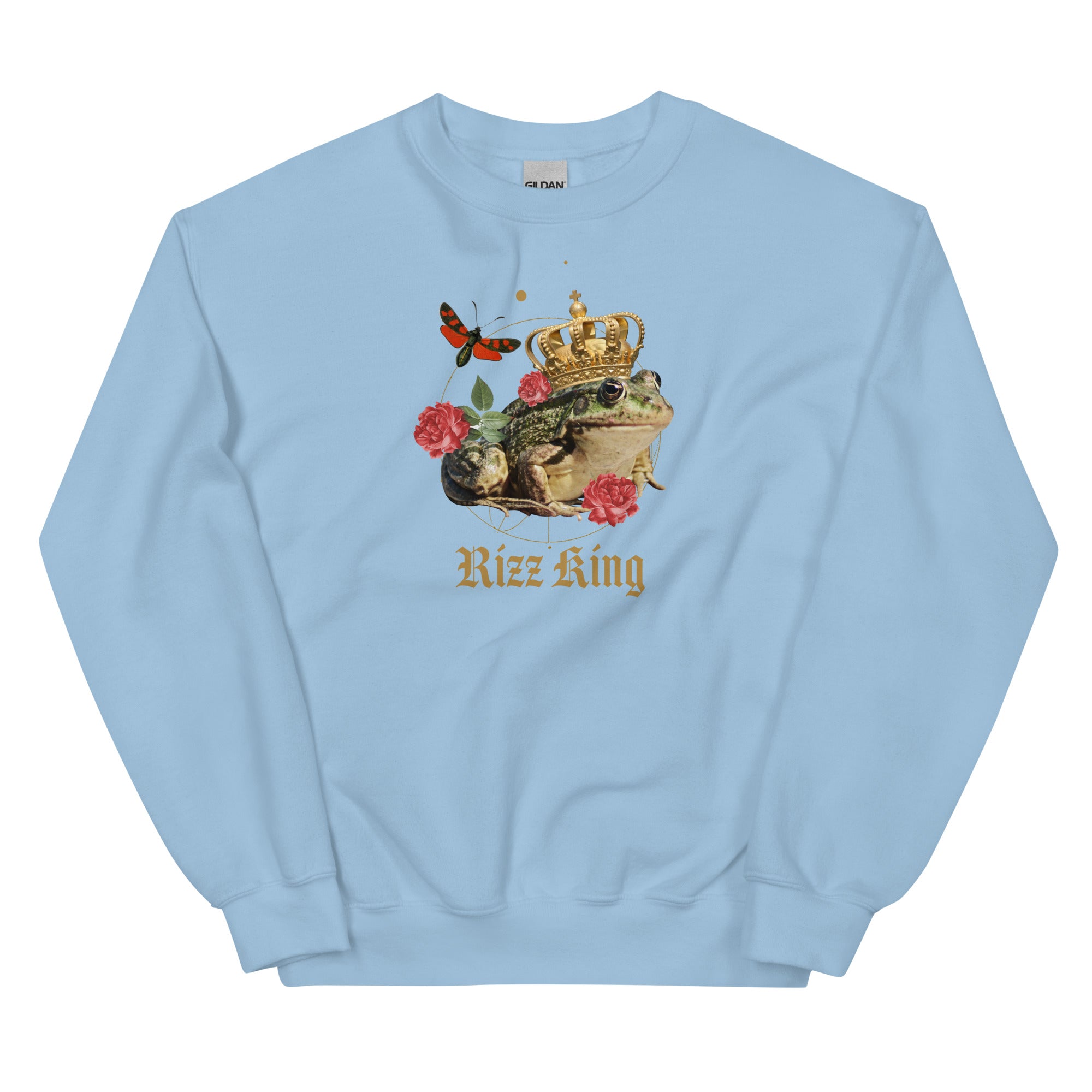 Rizz King (Frog) Unisex Sweatshirt