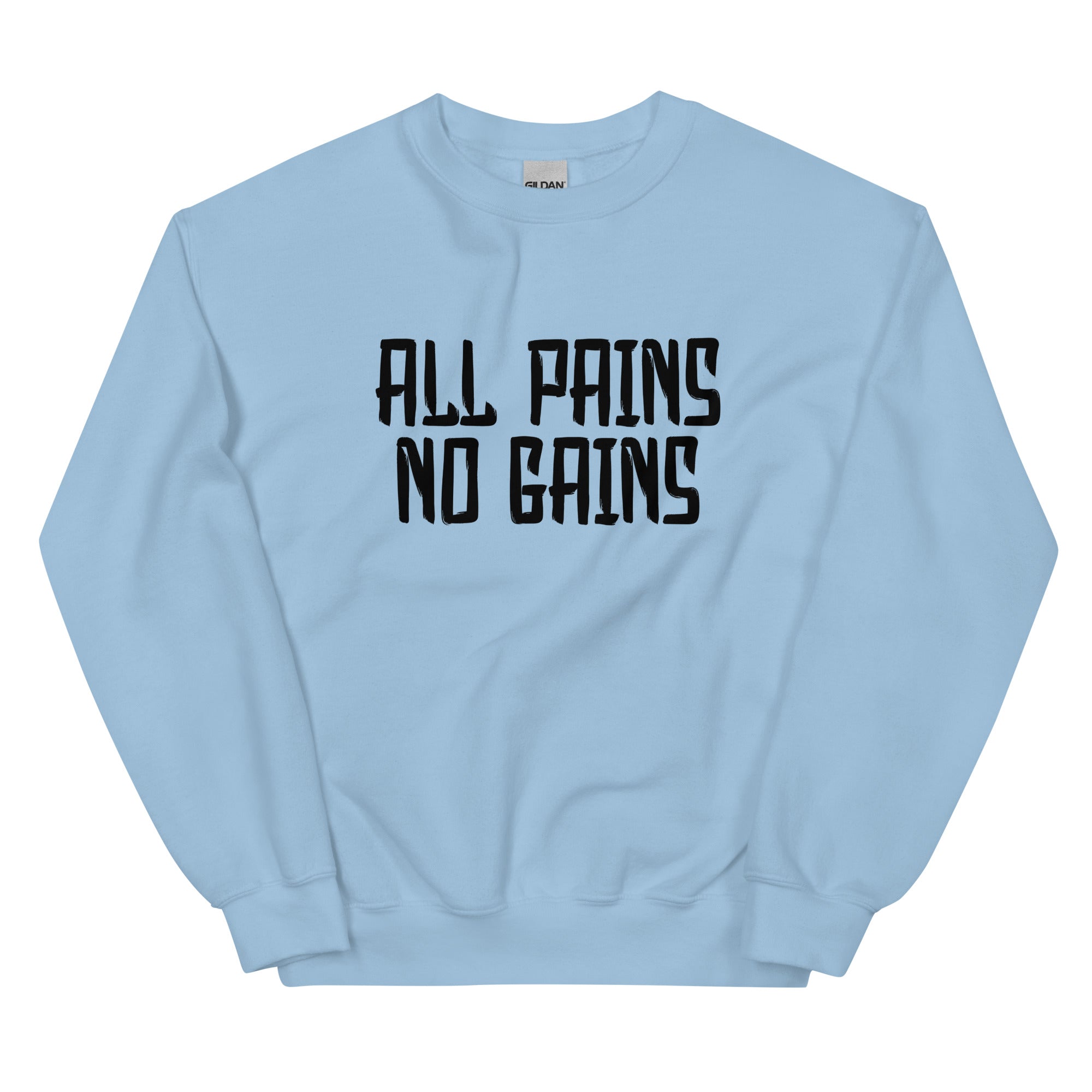 All Pains No Gains Unisex Sweatshirt