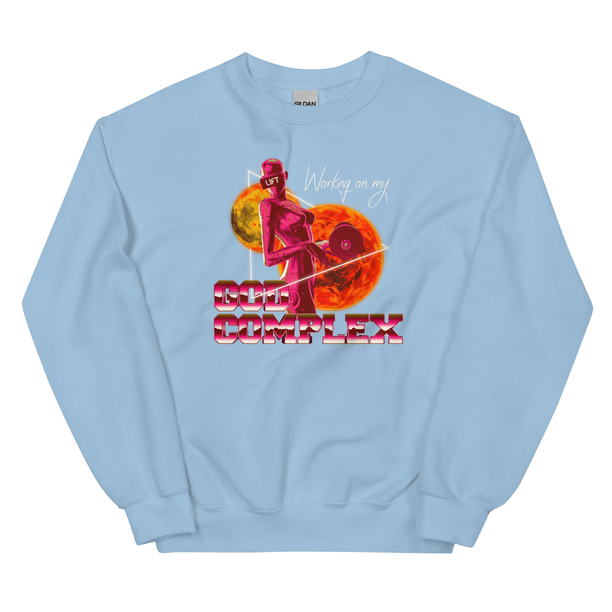 Working On My God Complex Unisex Sweatshirt