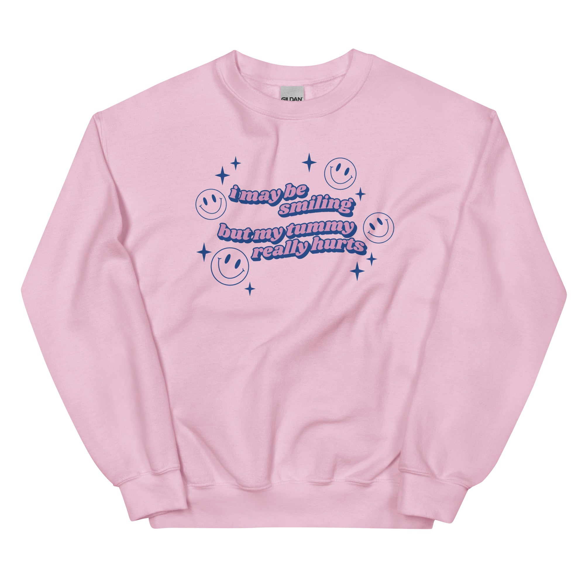 I May Be Smiling Unisex Sweatshirt