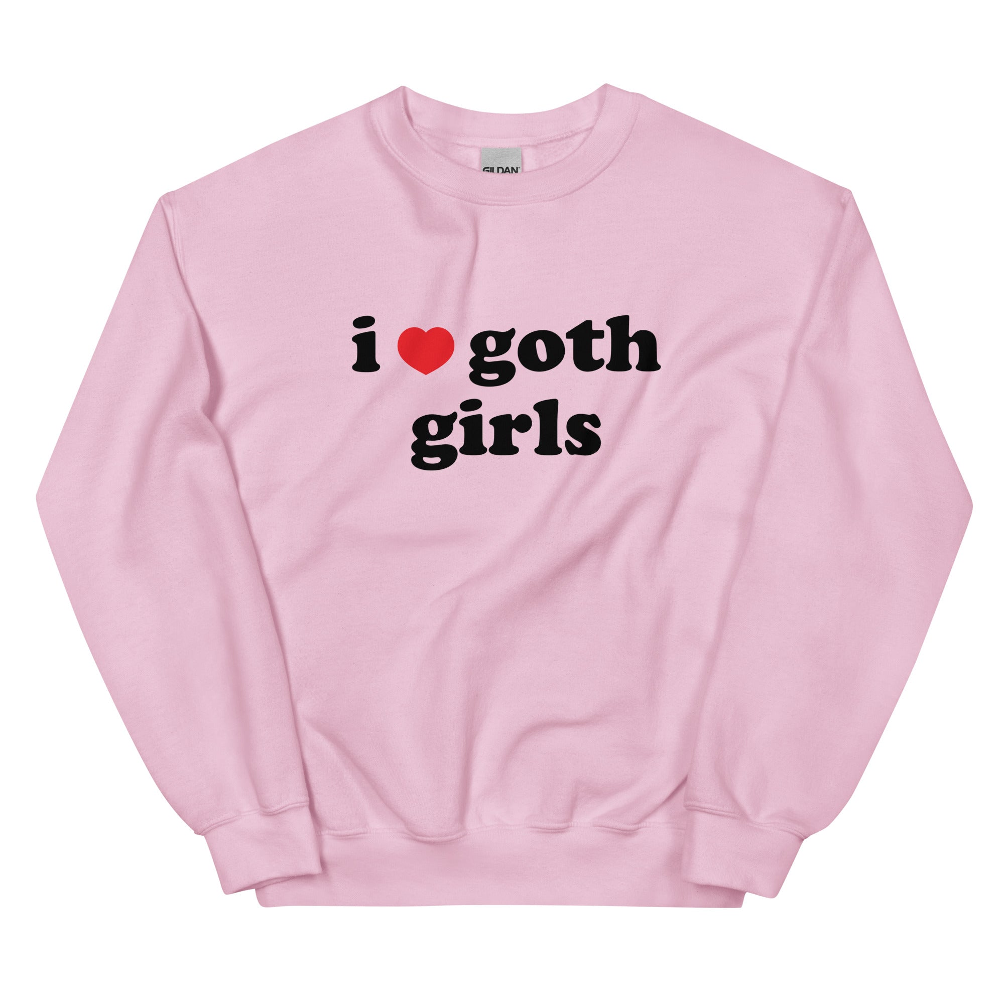 I Heart Goth Girls Unisex Sweatshirt