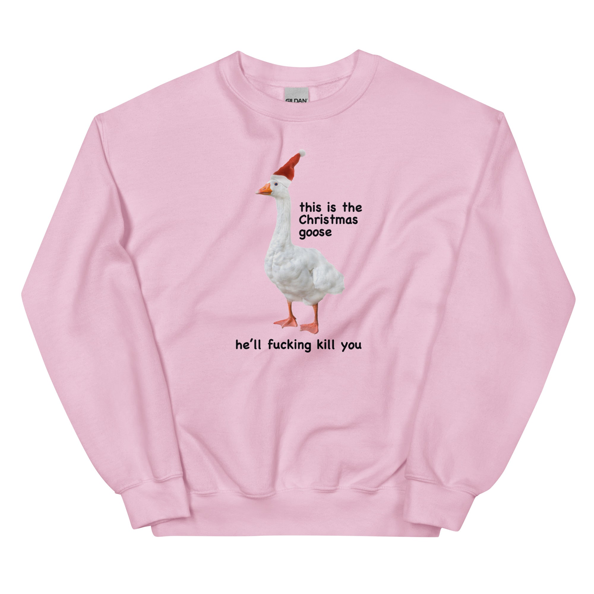 The Christmas Goose Unisex Sweatshirt