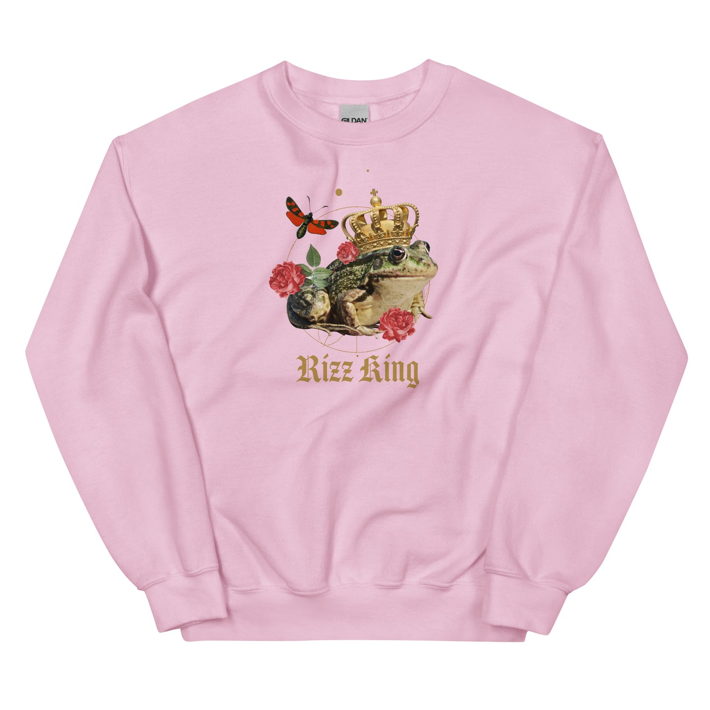 Rizz King (Frog) Unisex Sweatshirt