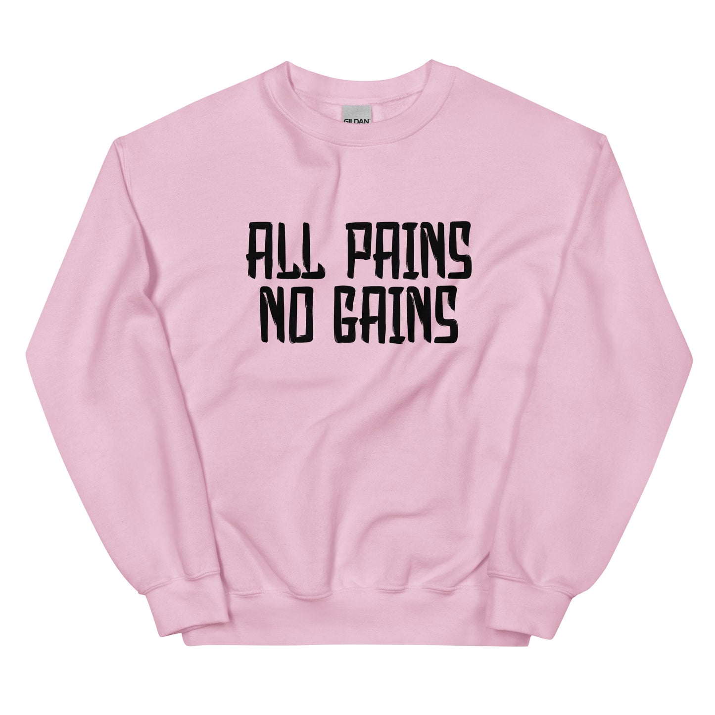 All Pains No Gains Unisex Sweatshirt