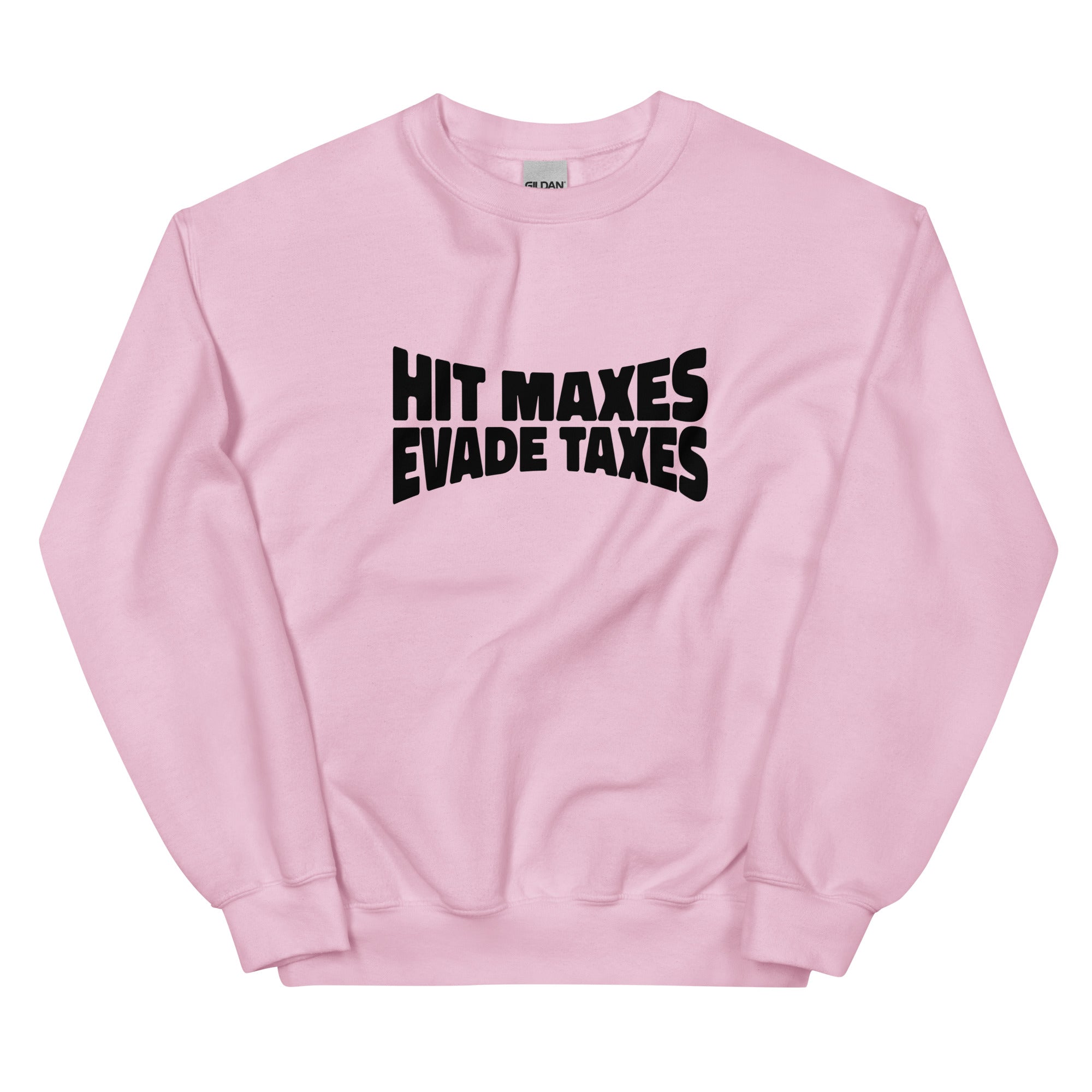 Hit Maxes Evade Taxes Unisex Sweatshirt