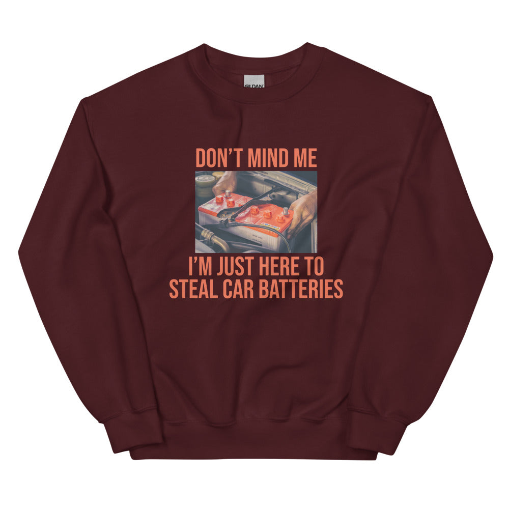 Car Batteries Unisex Sweatshirt