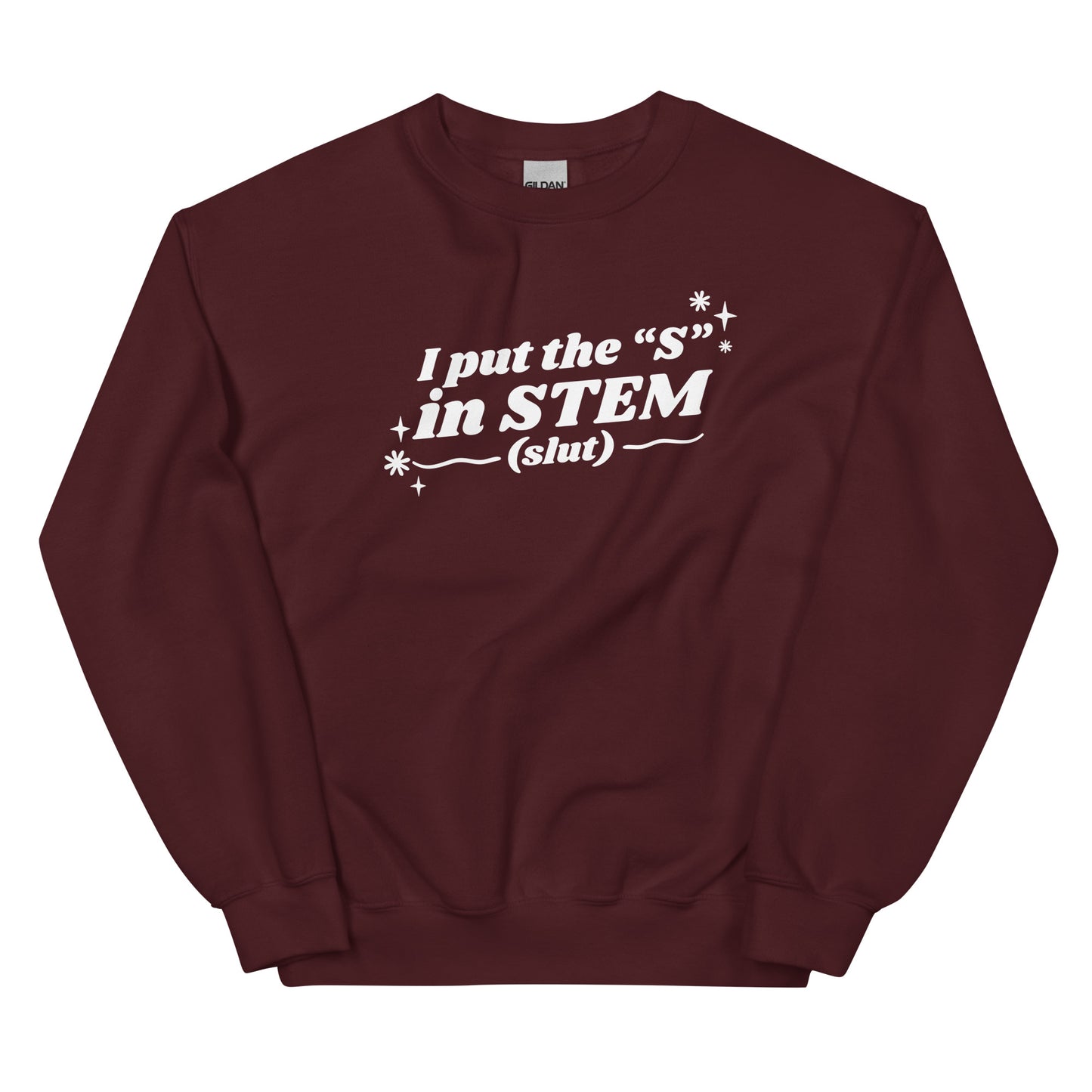 I Put the "S" in STEM Unisex Sweatshirt