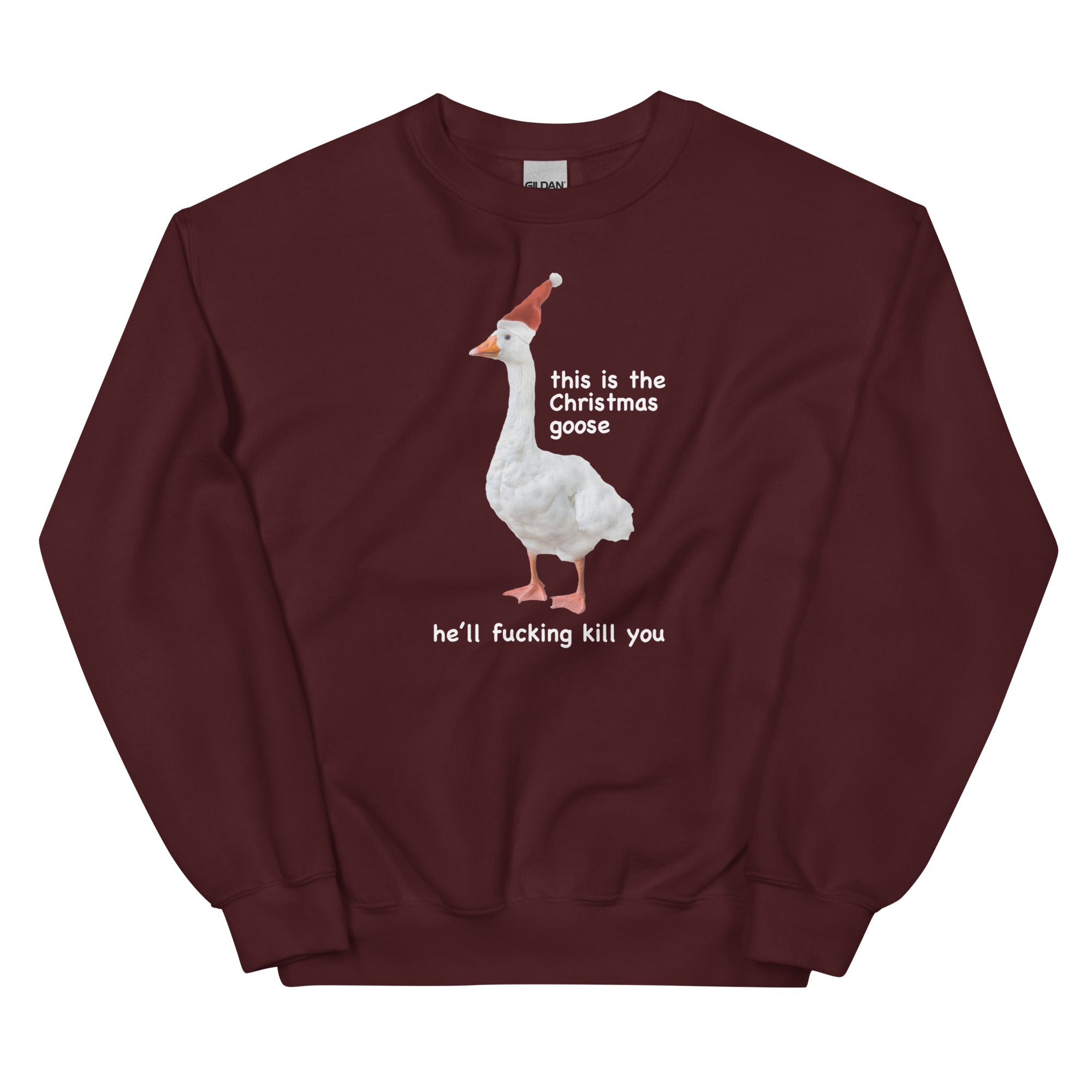 The Christmas Goose Unisex Sweatshirt