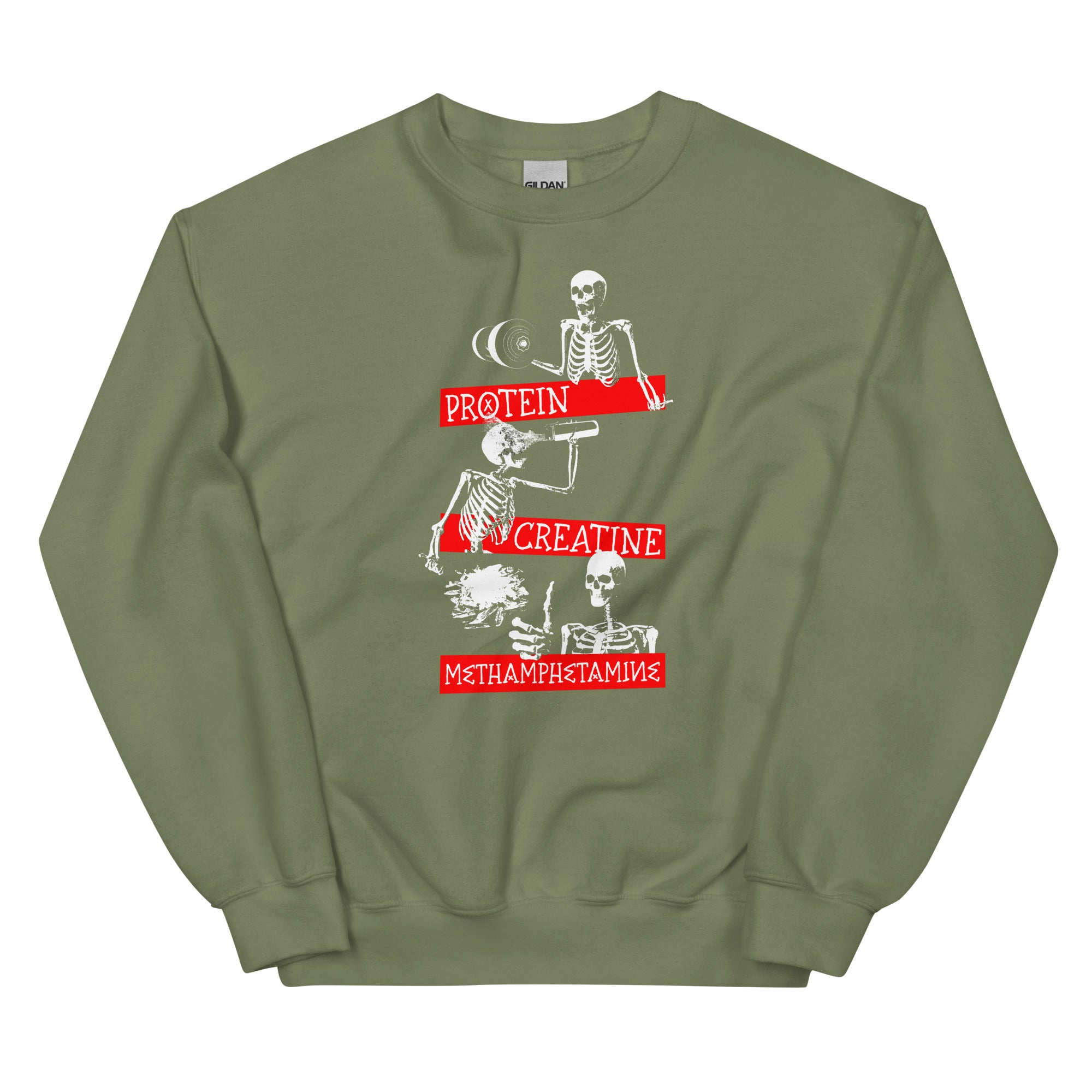 Protein Creatine Methamphetamine Unisex Sweatshirt