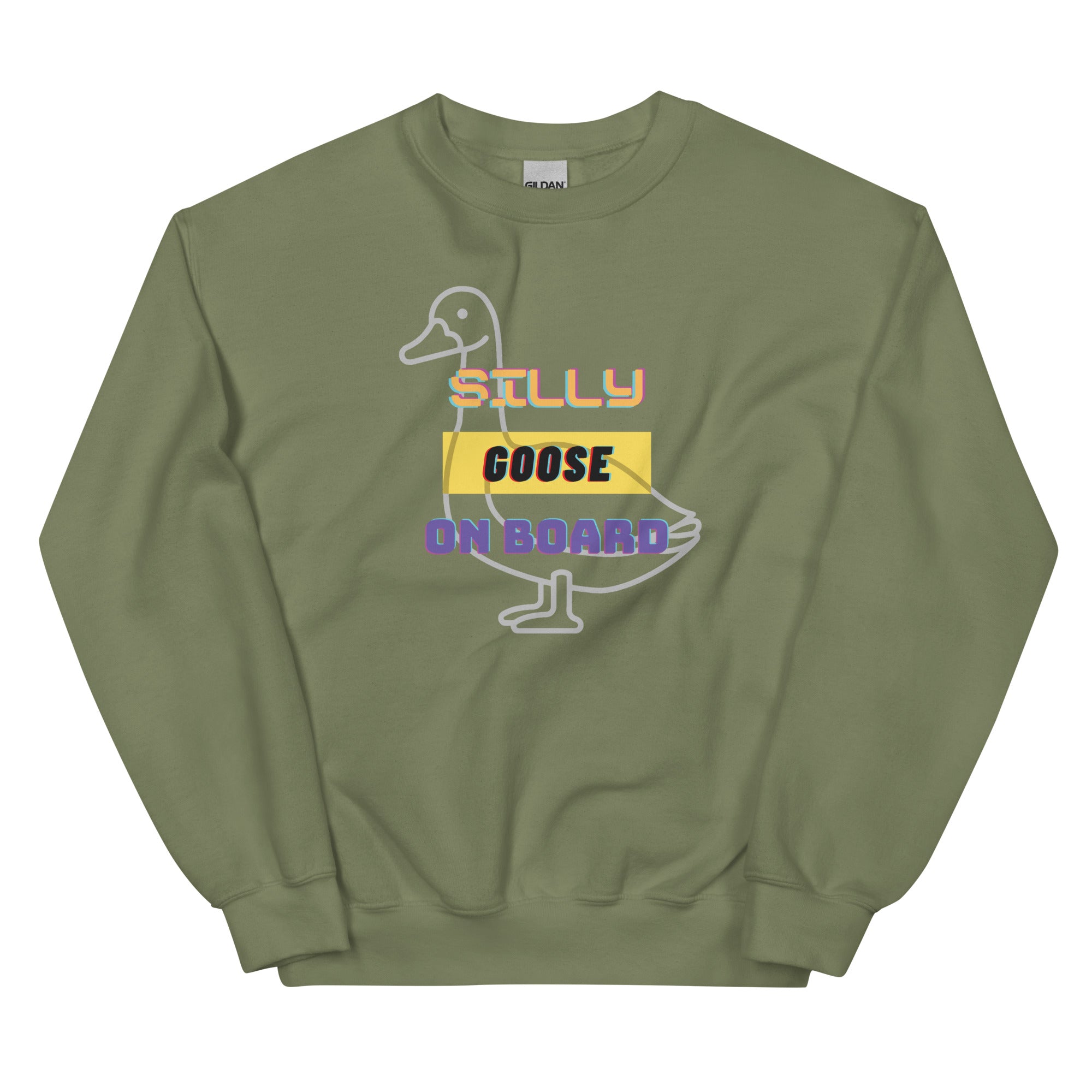 Silly Goose Onboard Unisex Sweatshirt