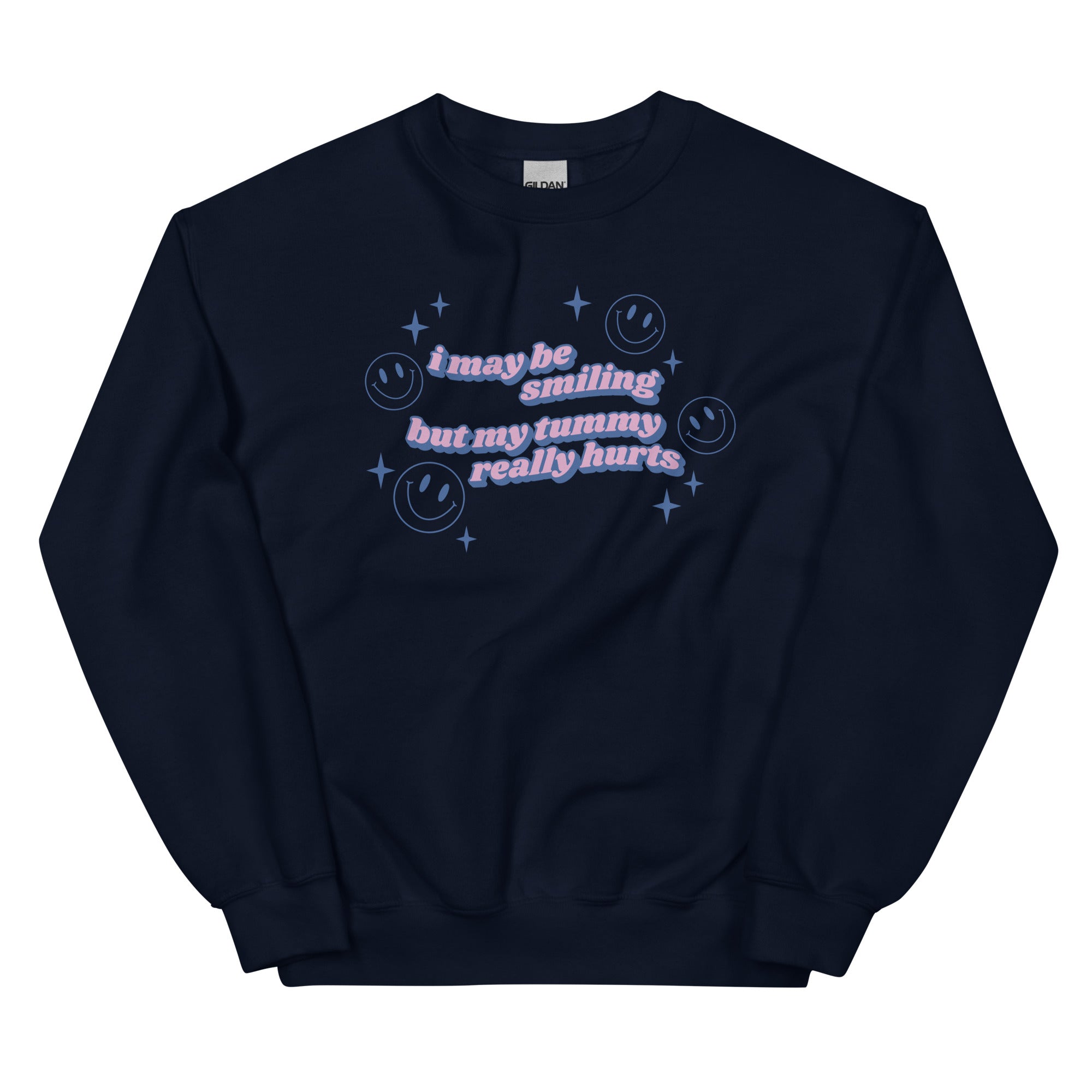 I May Be Smiling Unisex Sweatshirt