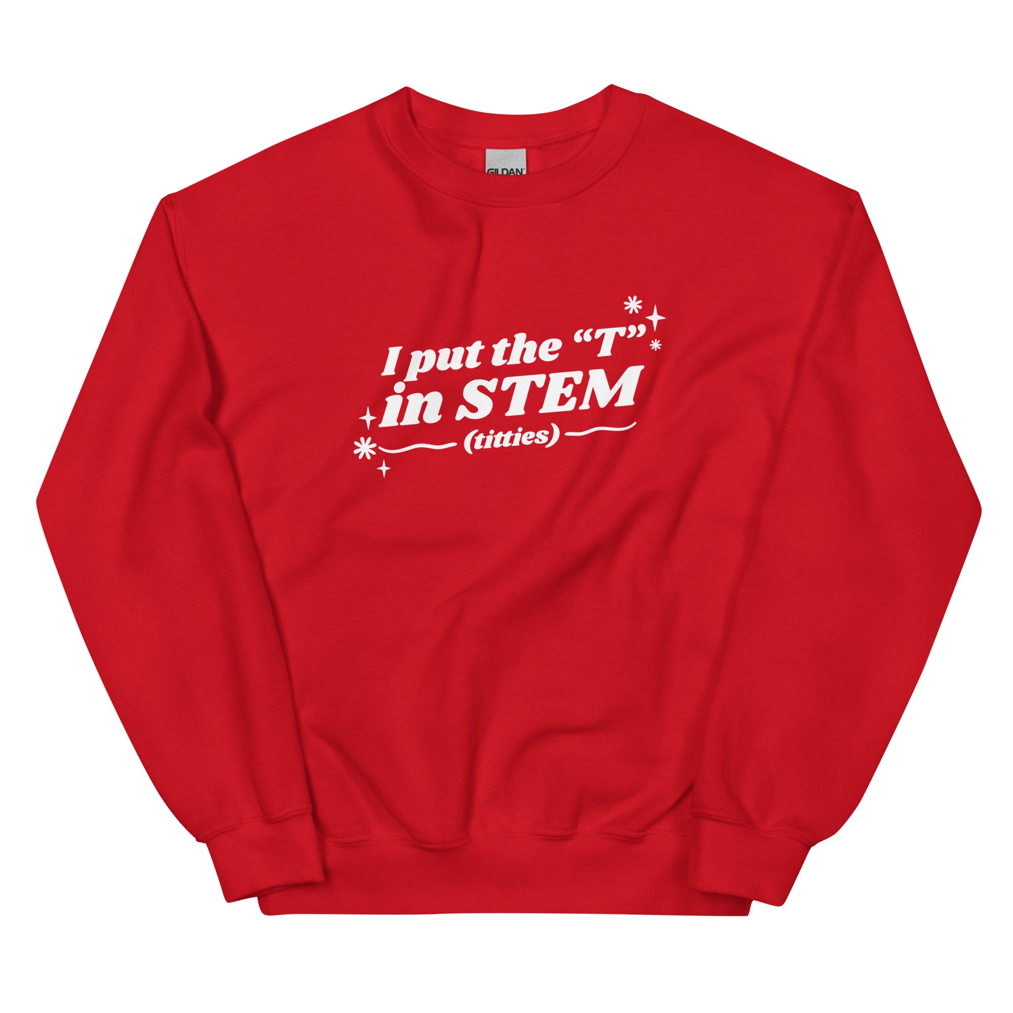 I Put the "T" in STEM Unisex Sweatshirt