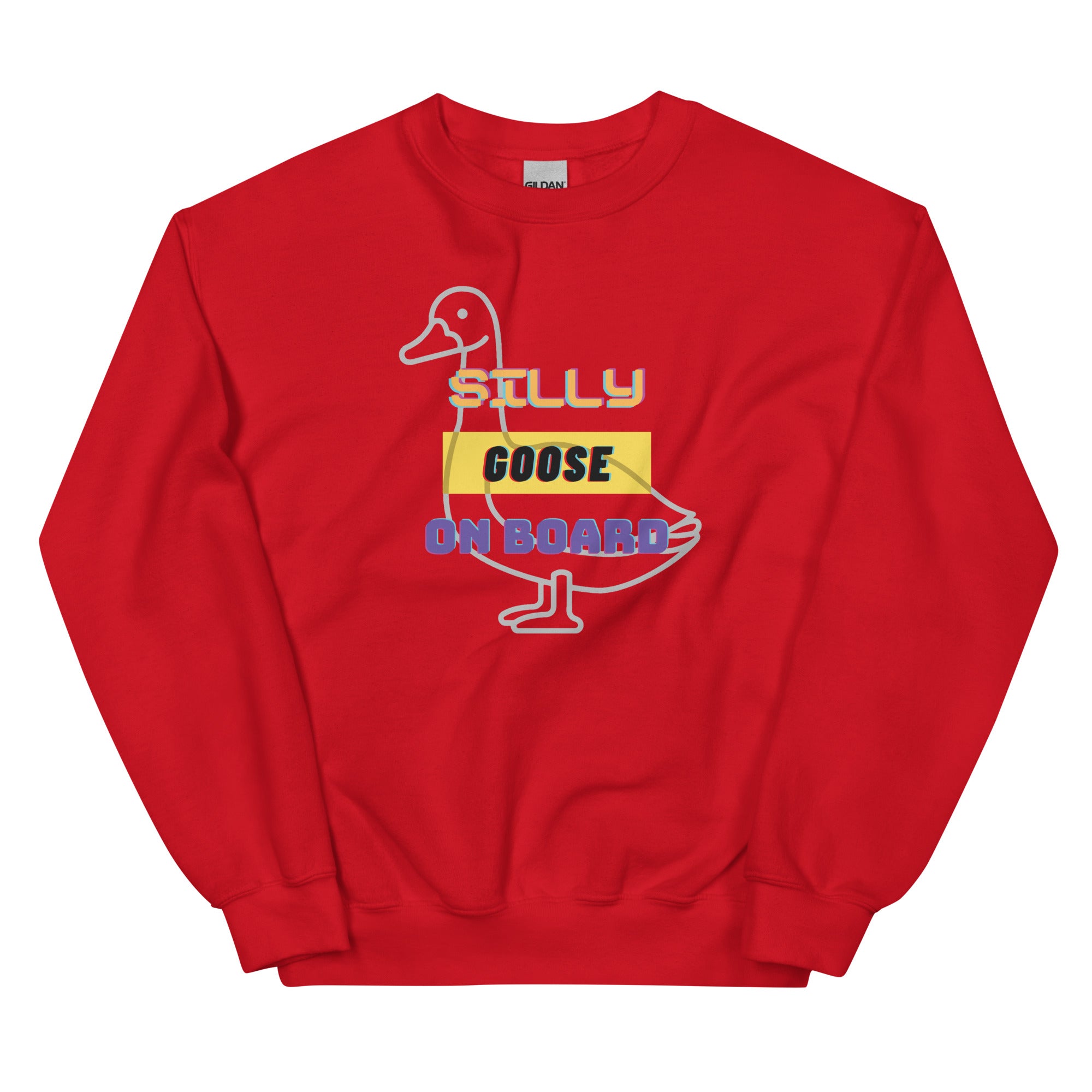 Silly Goose Onboard Unisex Sweatshirt