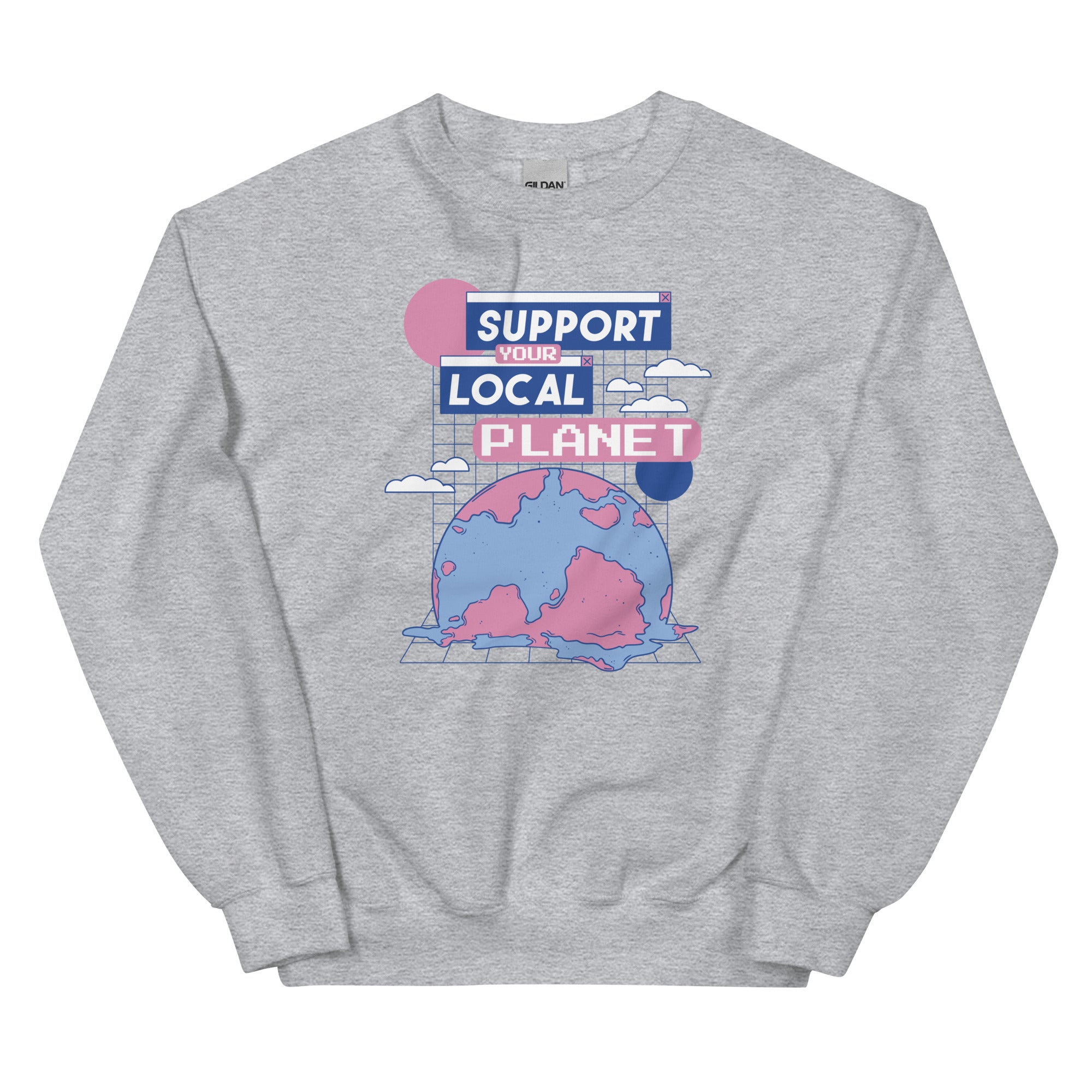 Support Your Local Planet Unisex Sweatshirt