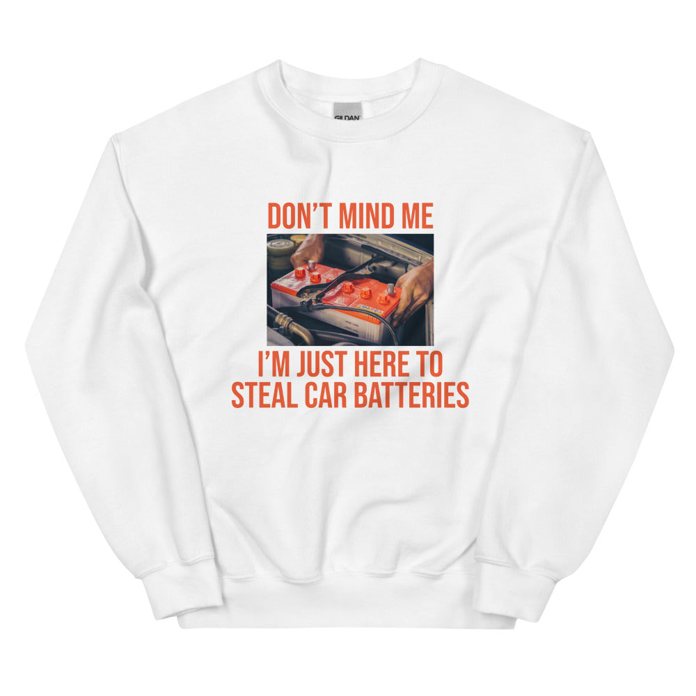 Car Batteries Unisex Sweatshirt