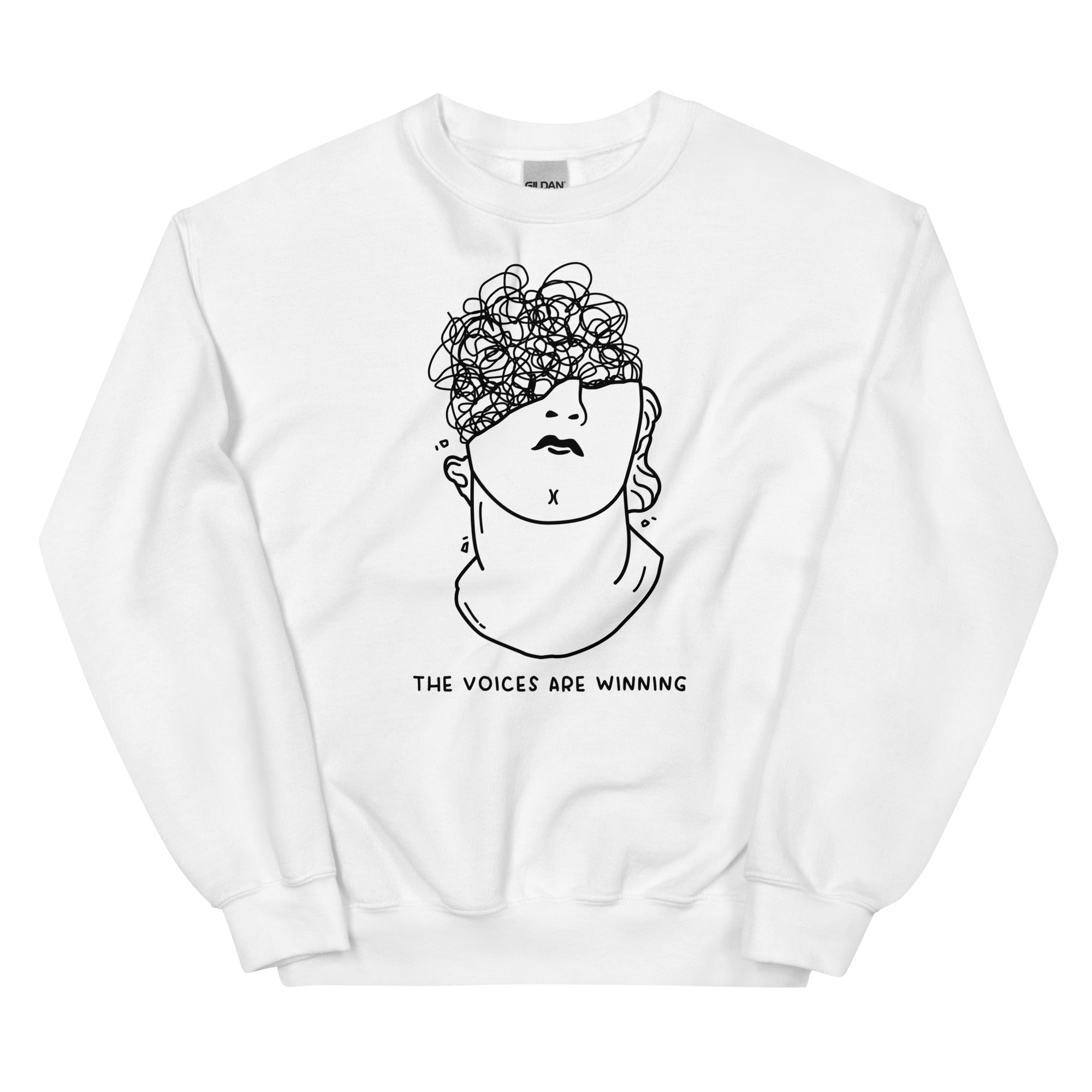 The Voices Are Winning Unisex Sweatshirt