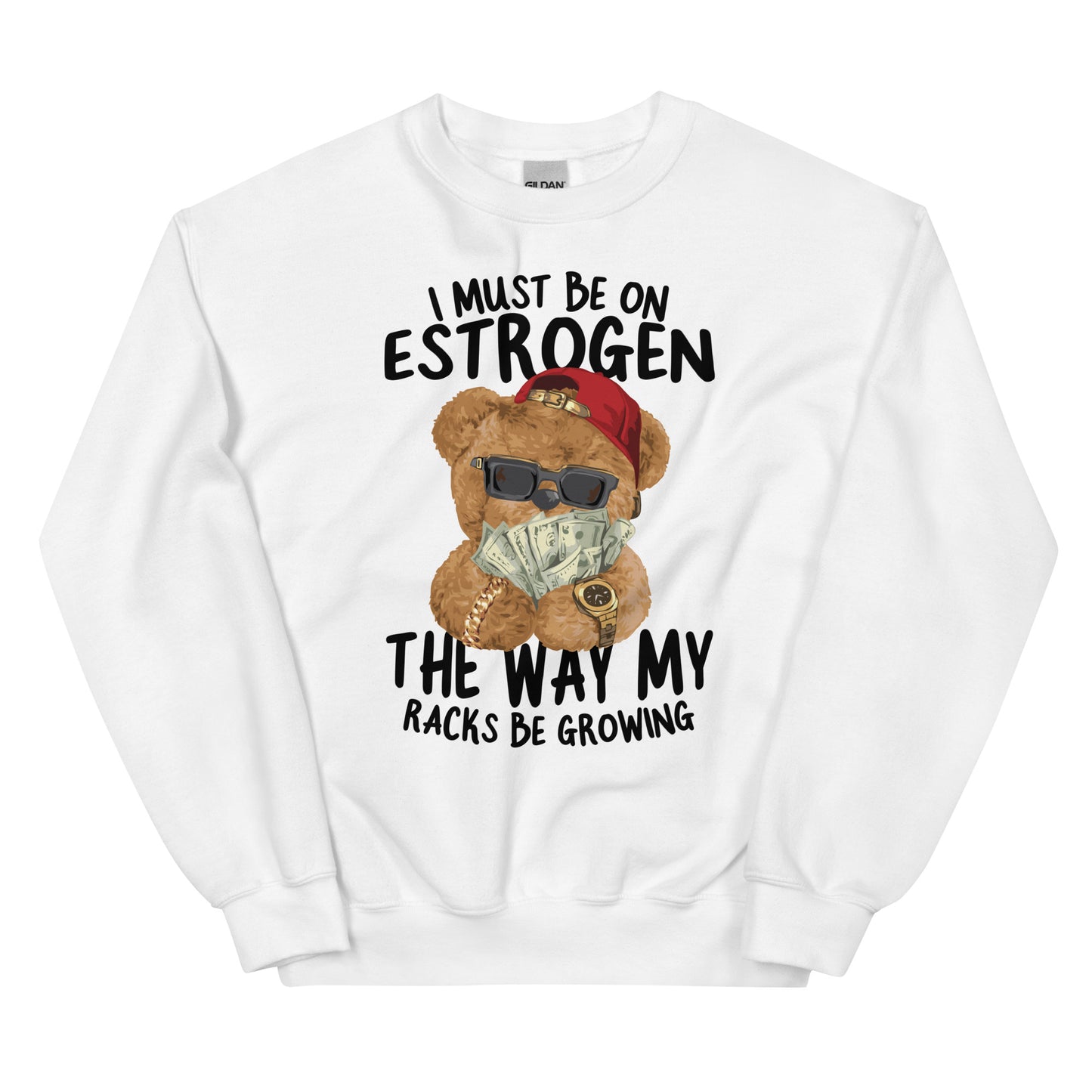 I Must Be on Estrogen Unisex Sweatshirt
