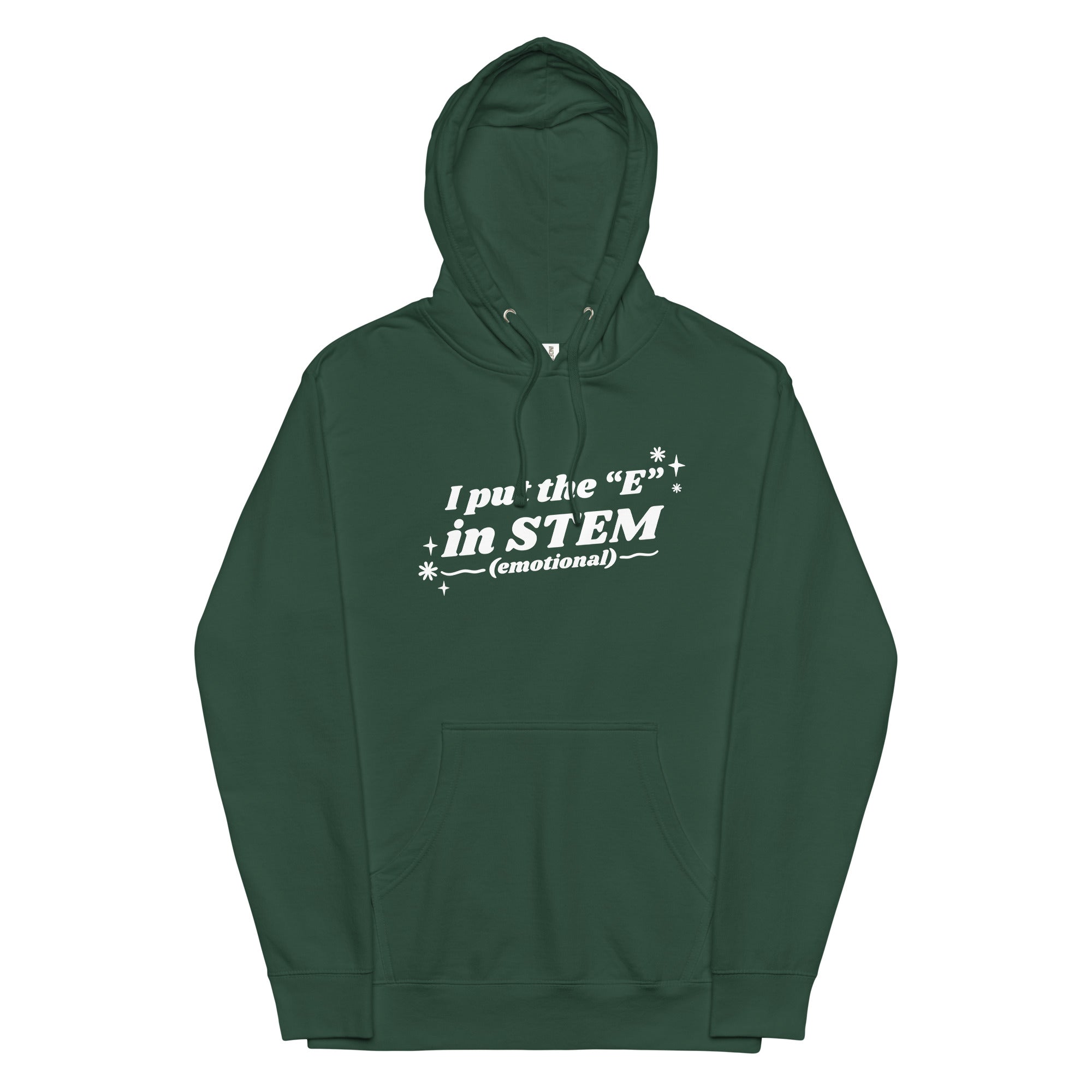 I Put the "E" in STEM Unisex hoodie