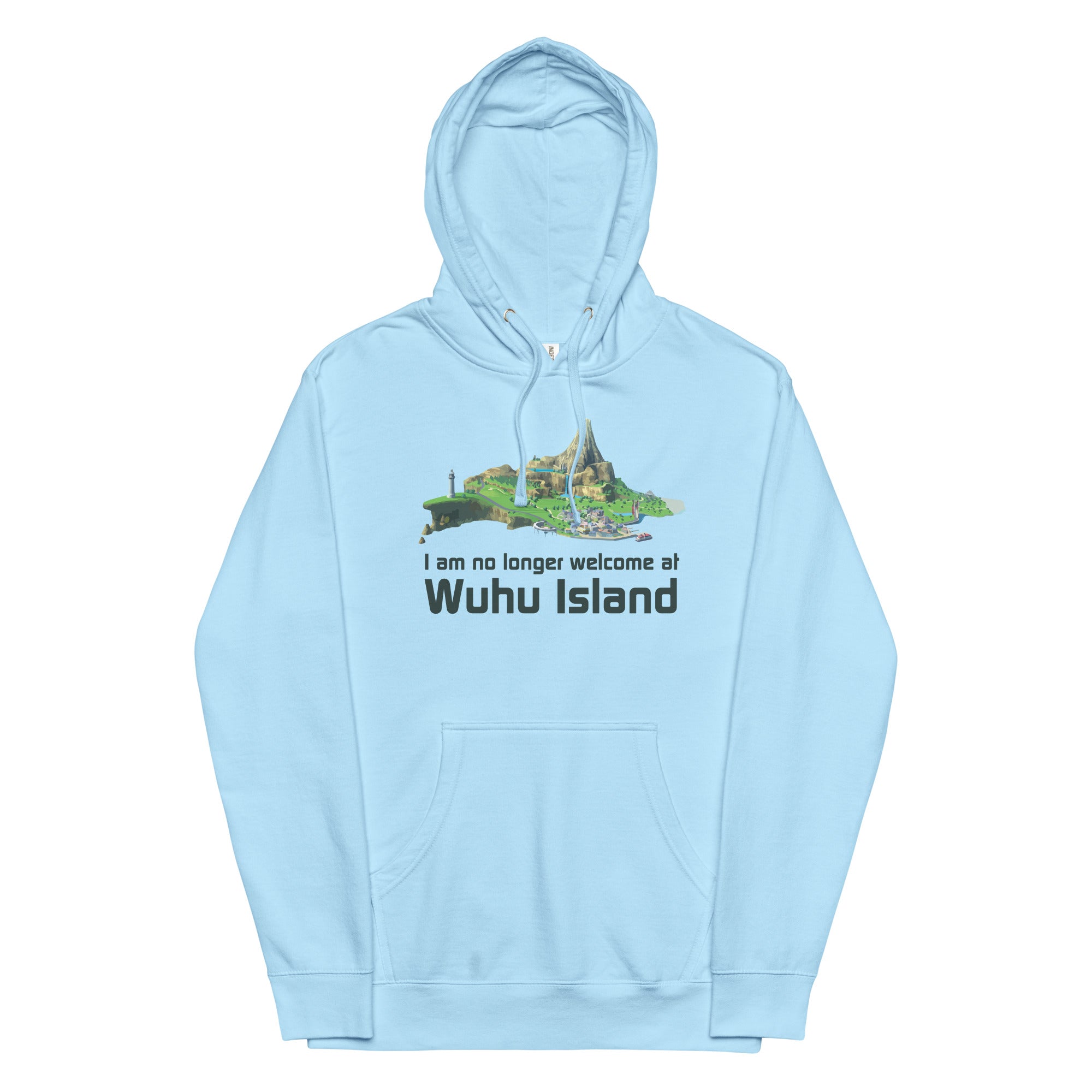 No Longer Welcome at Wuhu Island Unisex hoodie