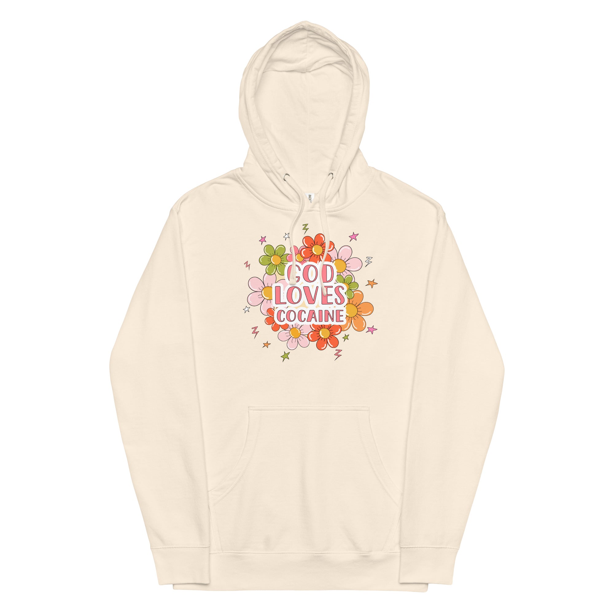 God Loves Cocaine Unisex hoodie