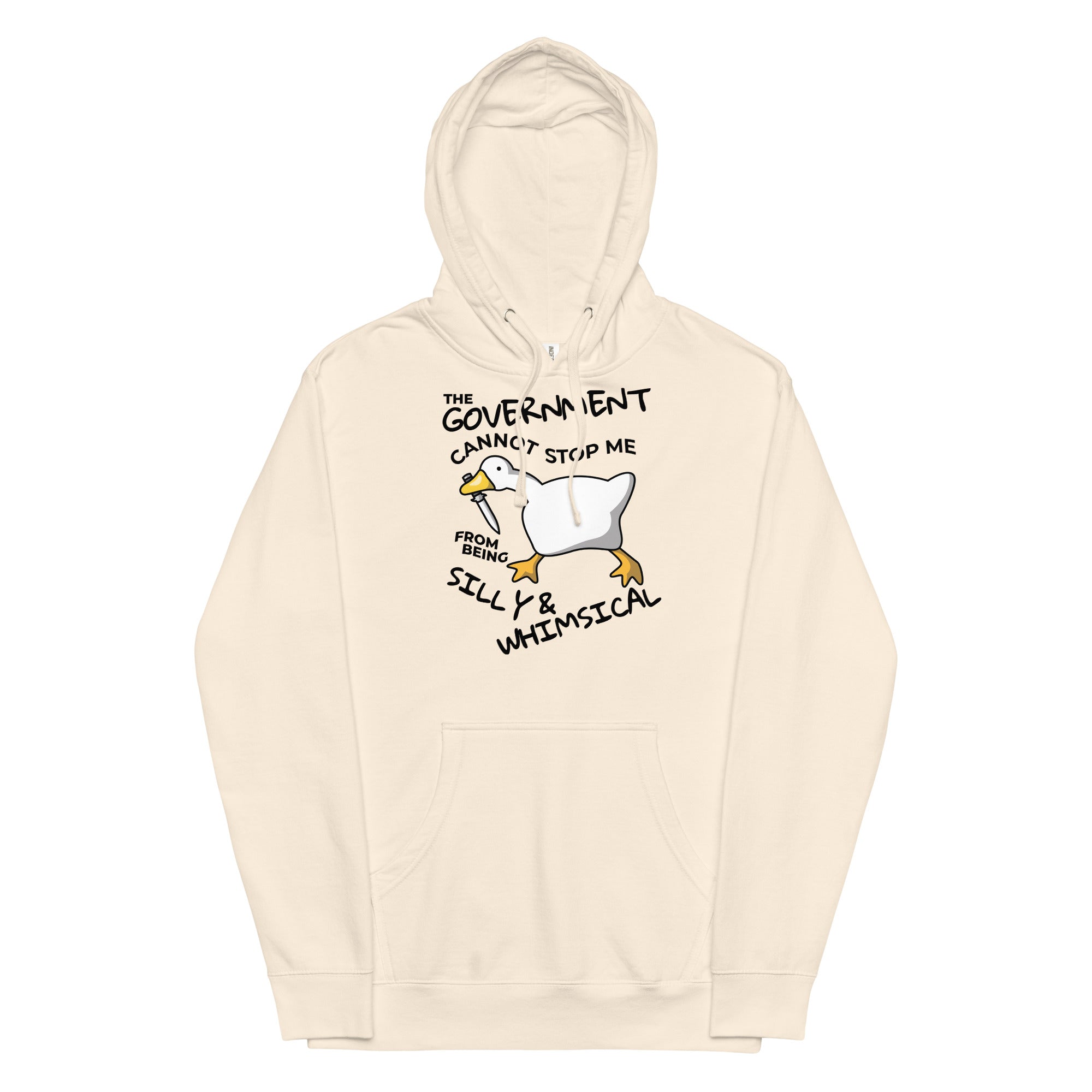 The Government Cannot Stop Me From Being Silly & Whimsical Unisex hoodie