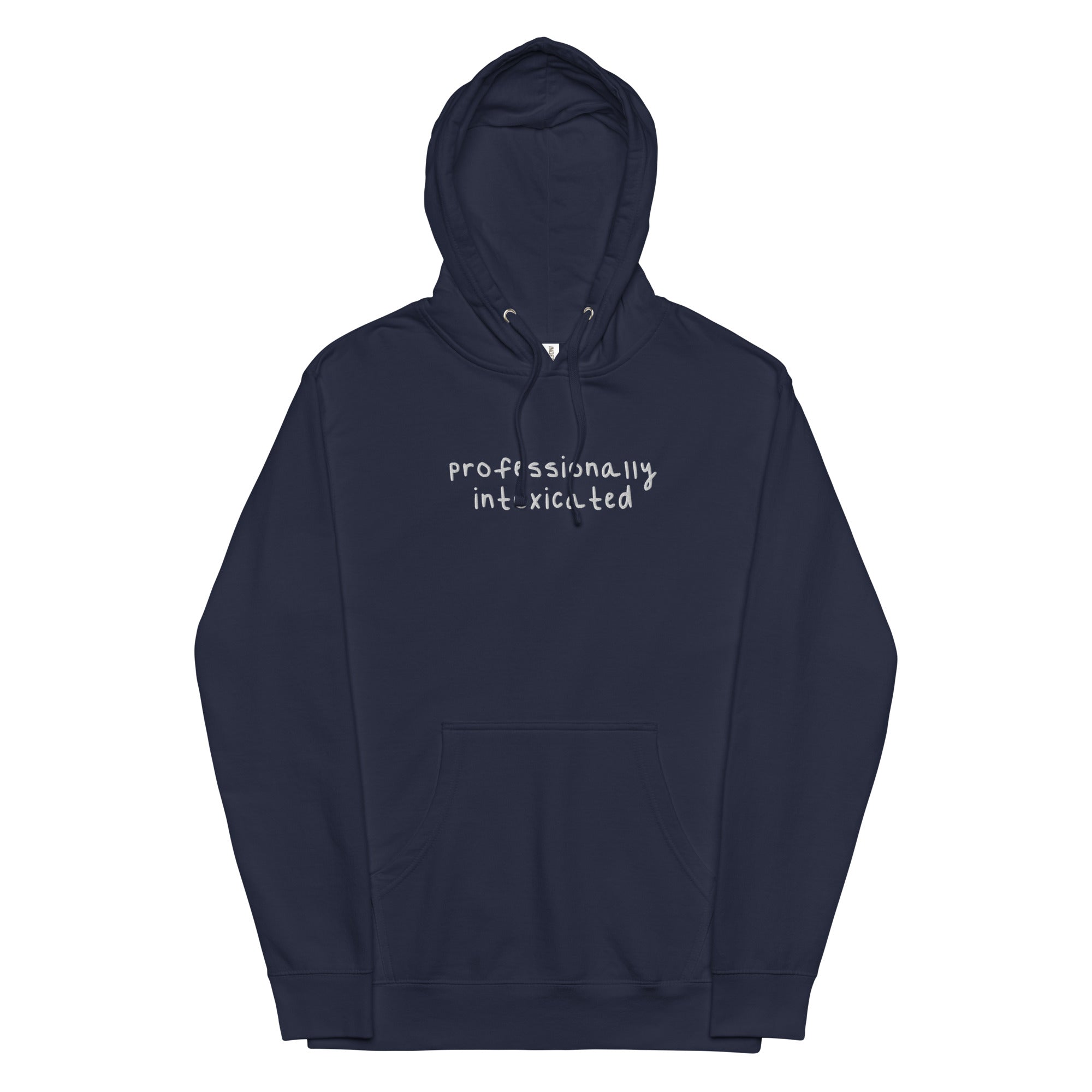 Professionally Intoxicated (Embroidered) Unisex hoodie