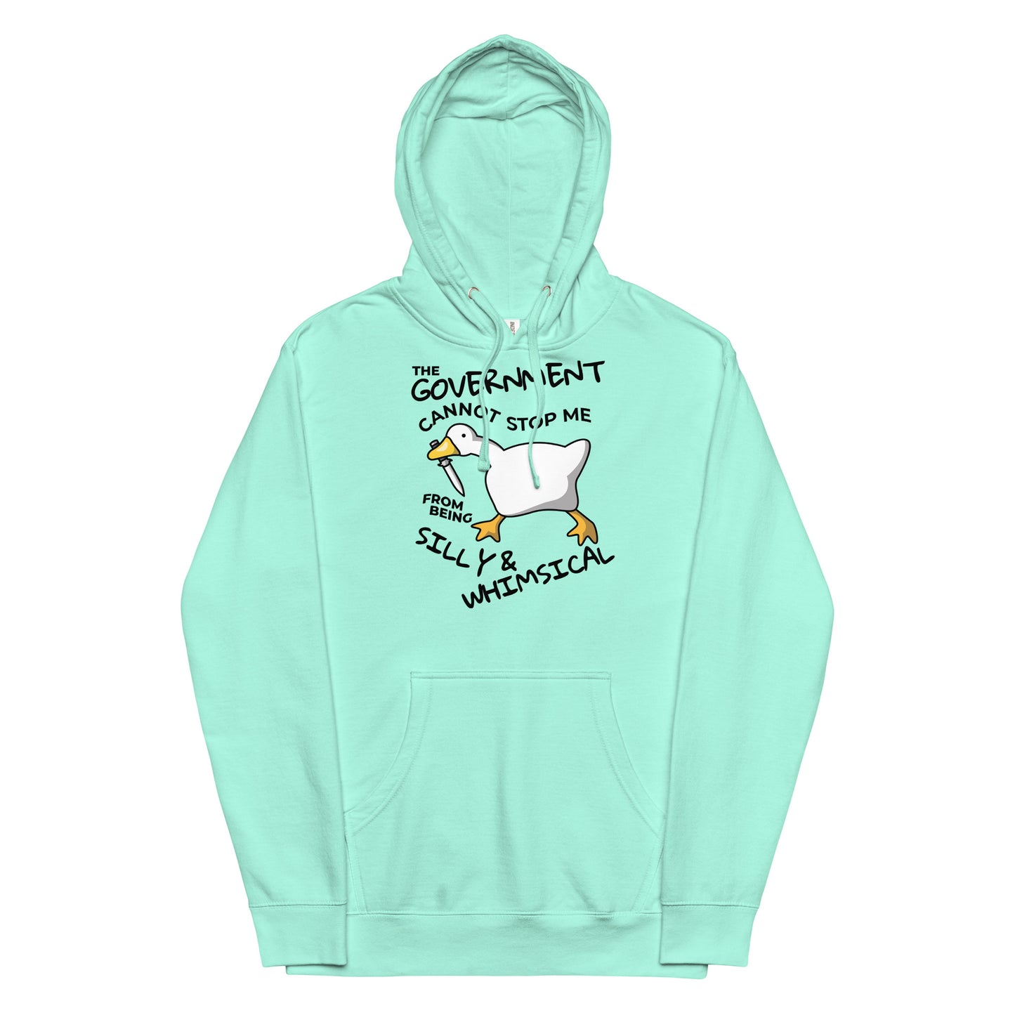 The Government Cannot Stop Me From Being Silly & Whimsical Unisex hoodie