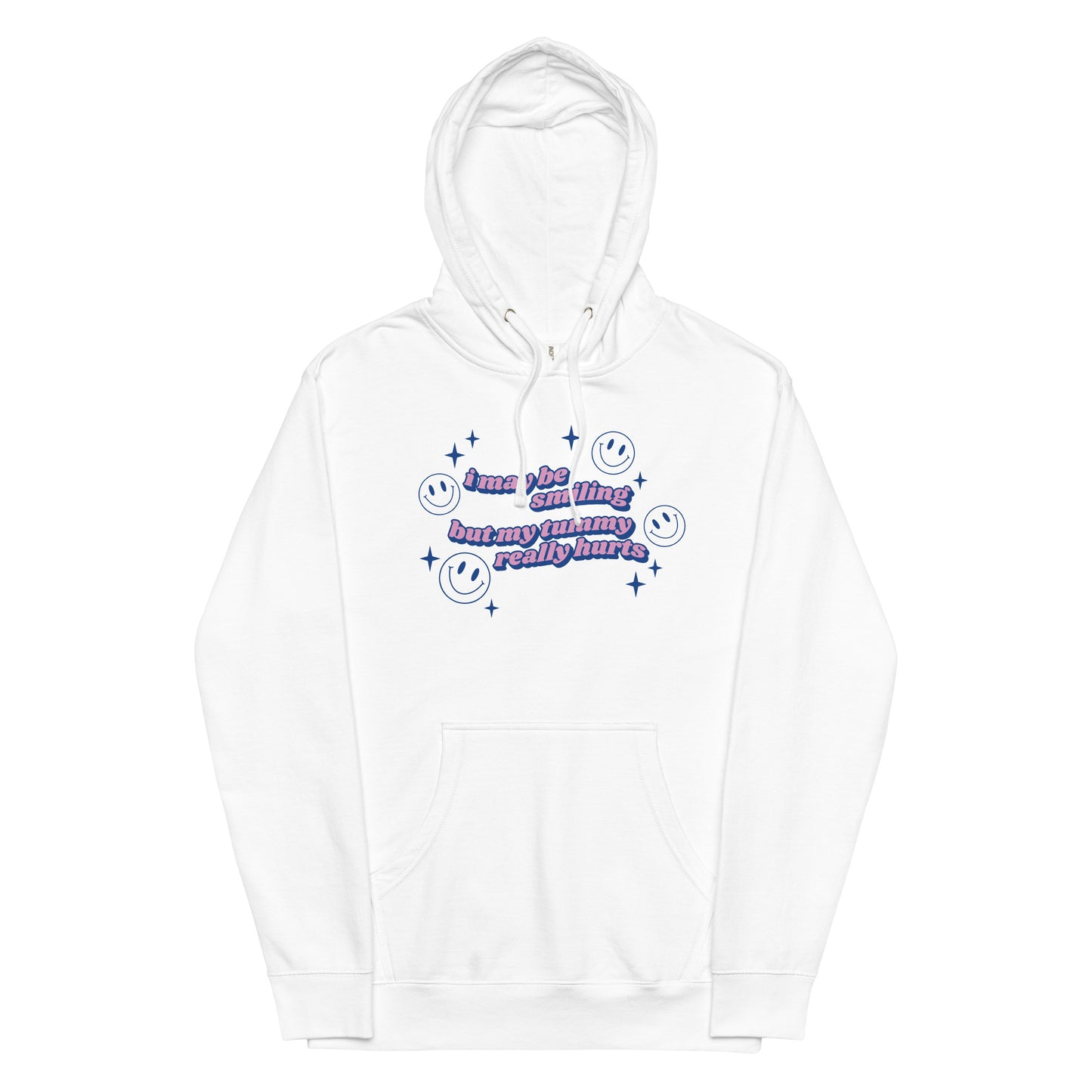 I May Be Smiling Unisex hoodie