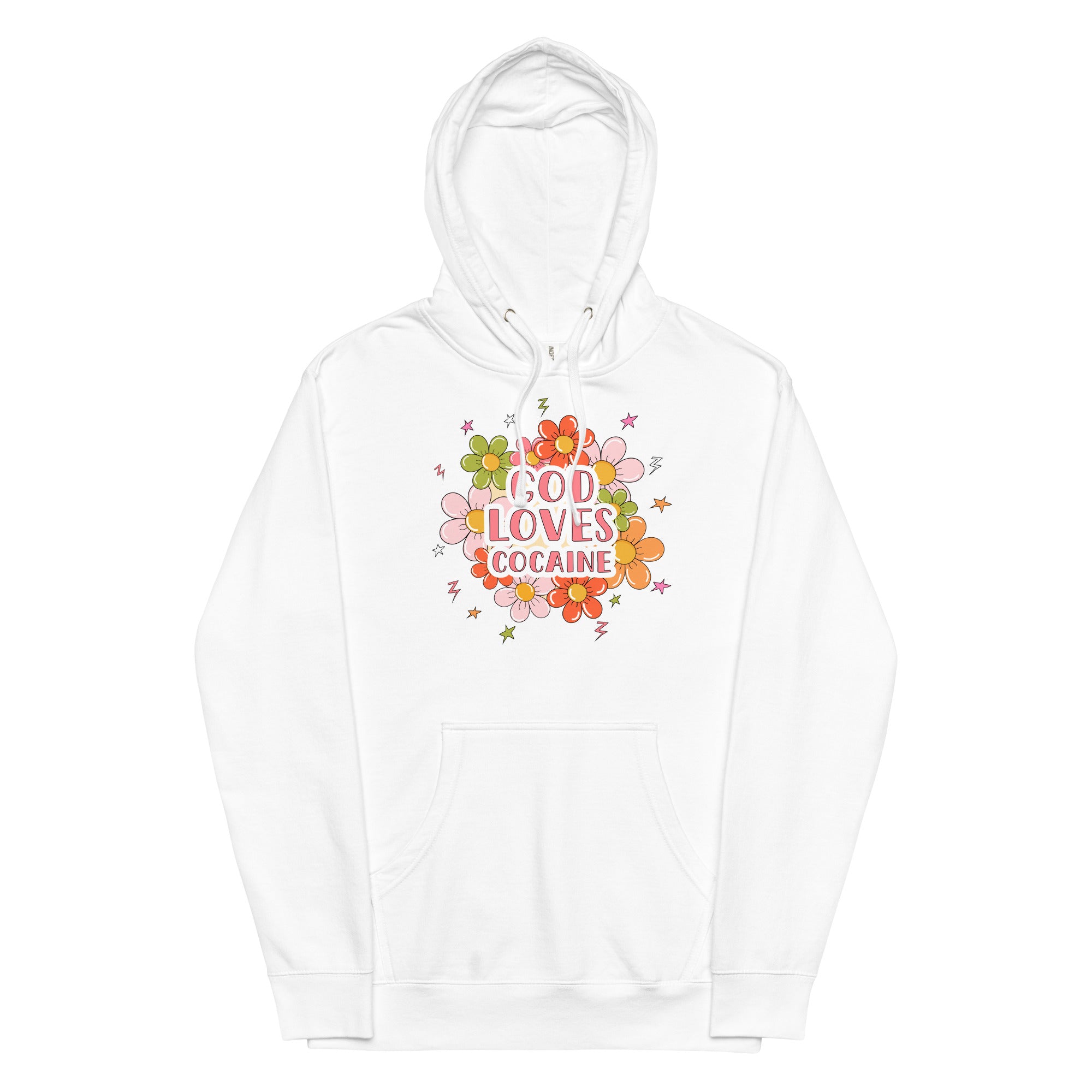 God Loves Cocaine Unisex hoodie