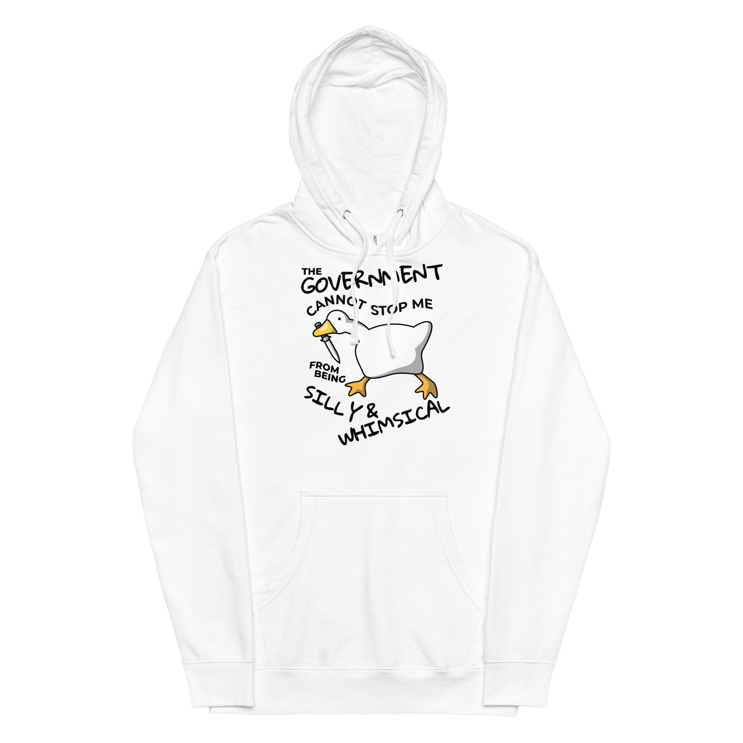 The Government Cannot Stop Me From Being Silly & Whimsical Unisex hoodie