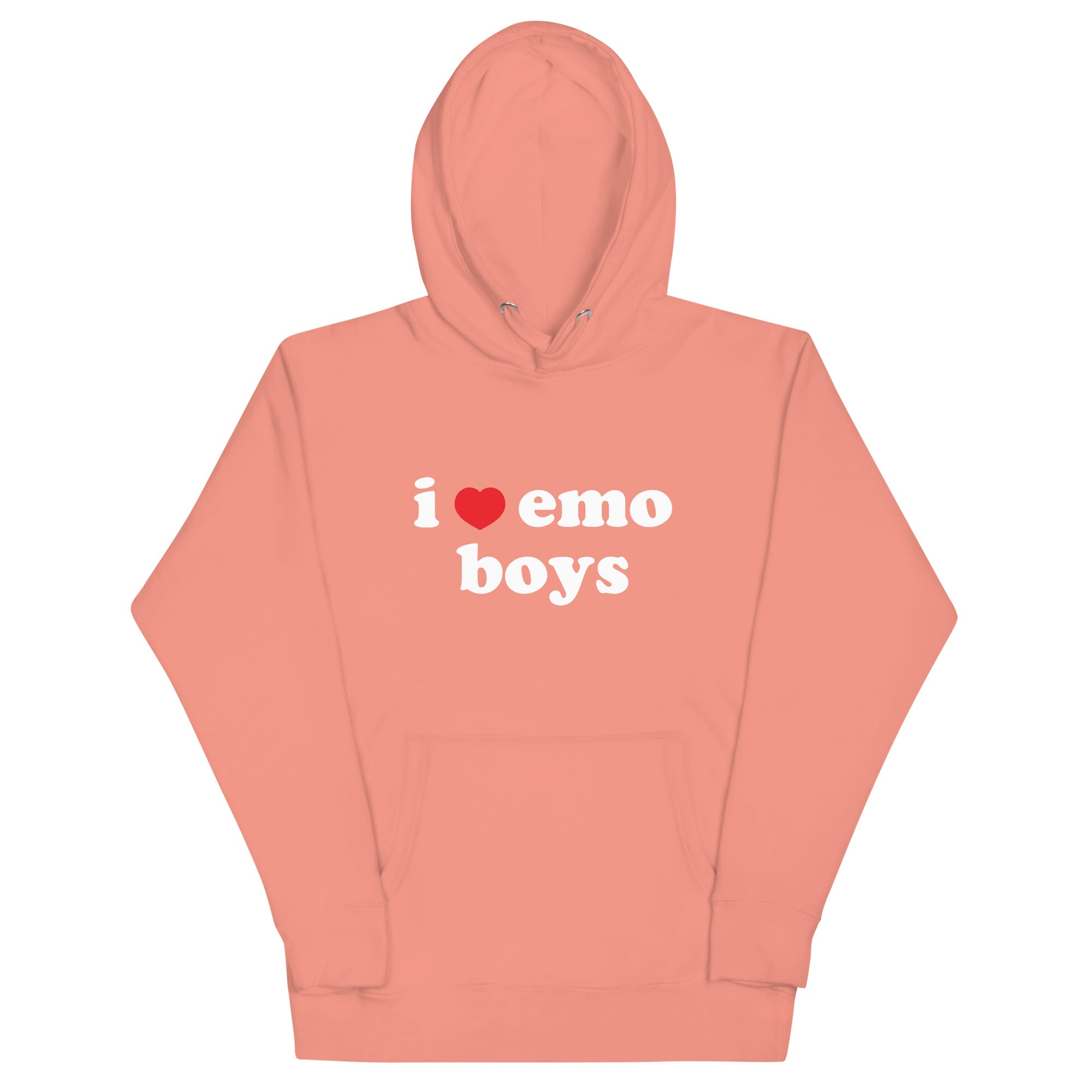 I Heart Emo Boys Unisex Hoodie