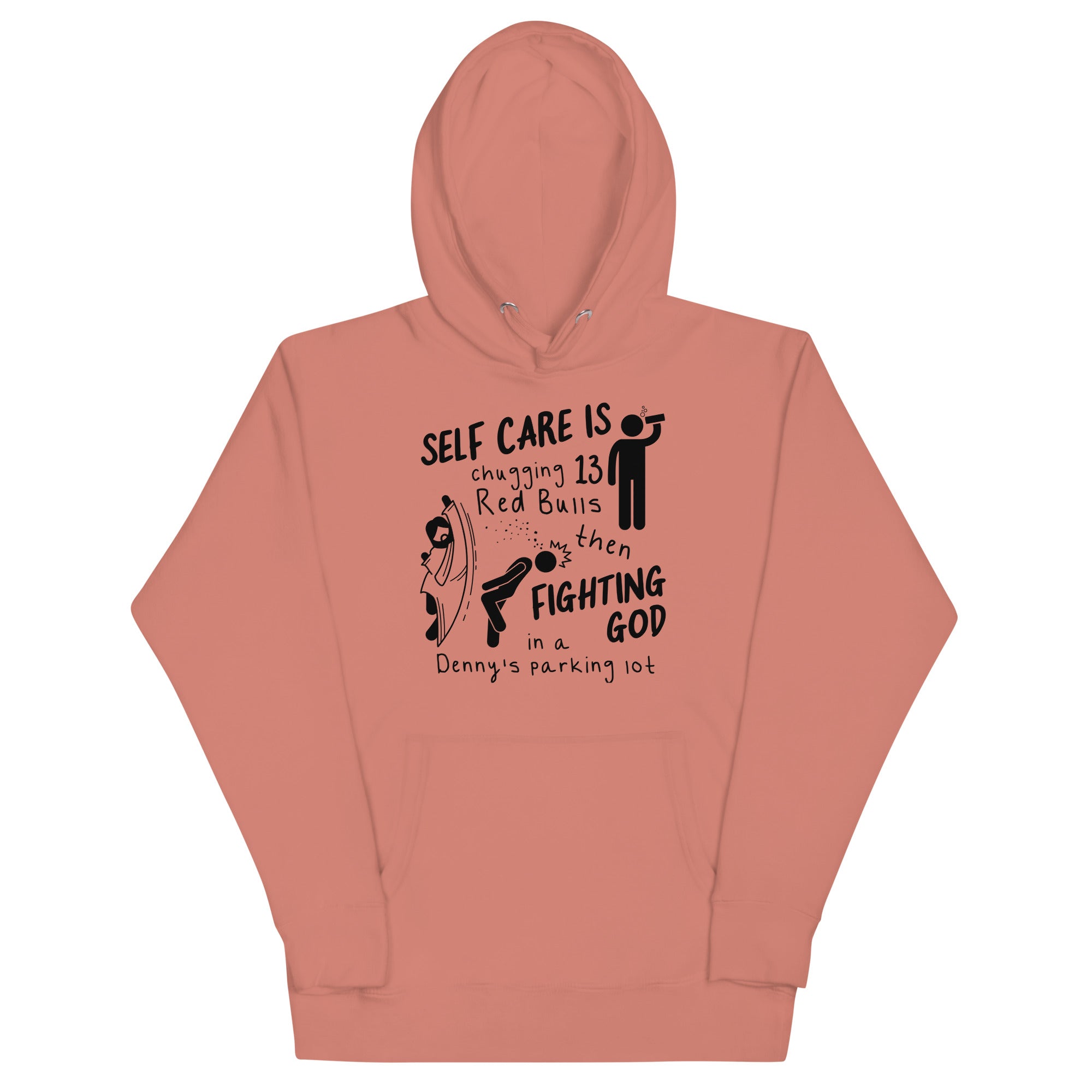 Self Care is Fighting God Unisex Hoodie