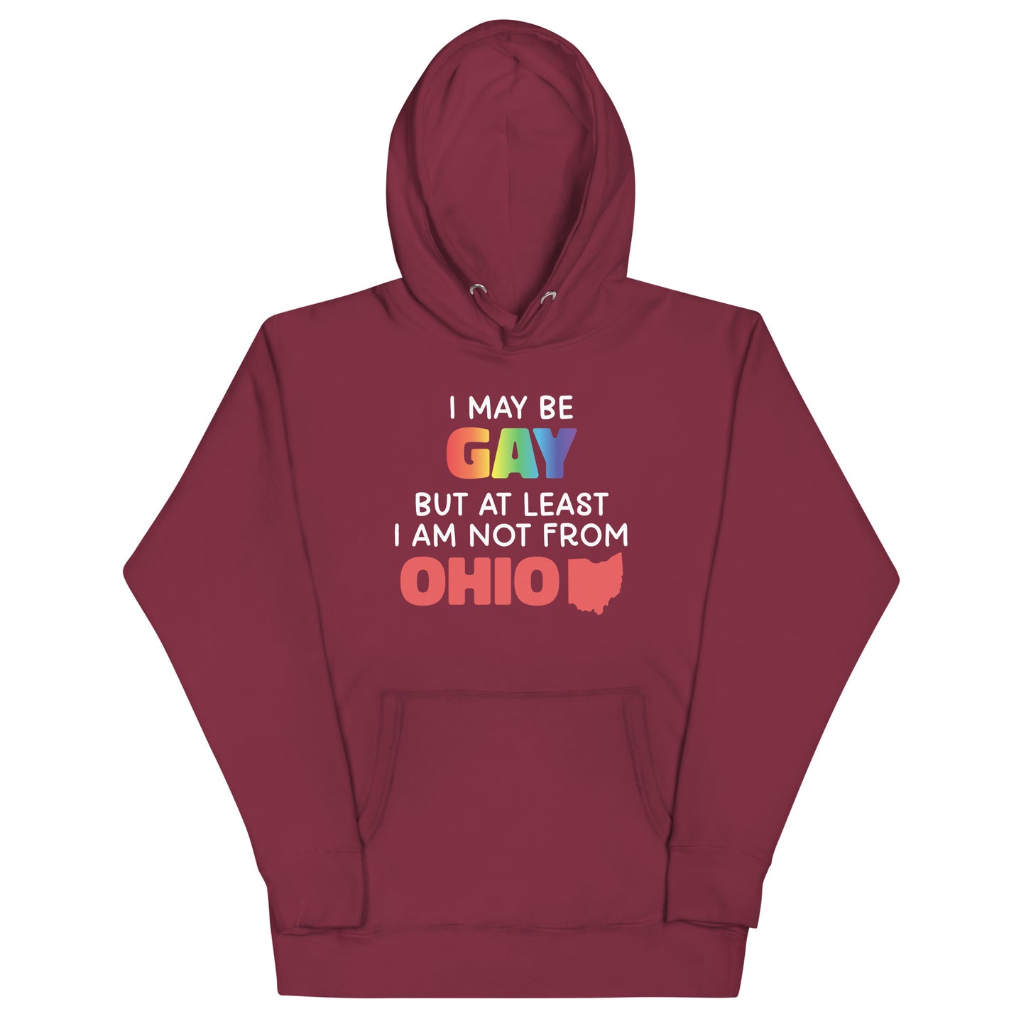 I May Be Gay (Ohio) Unisex Hoodie