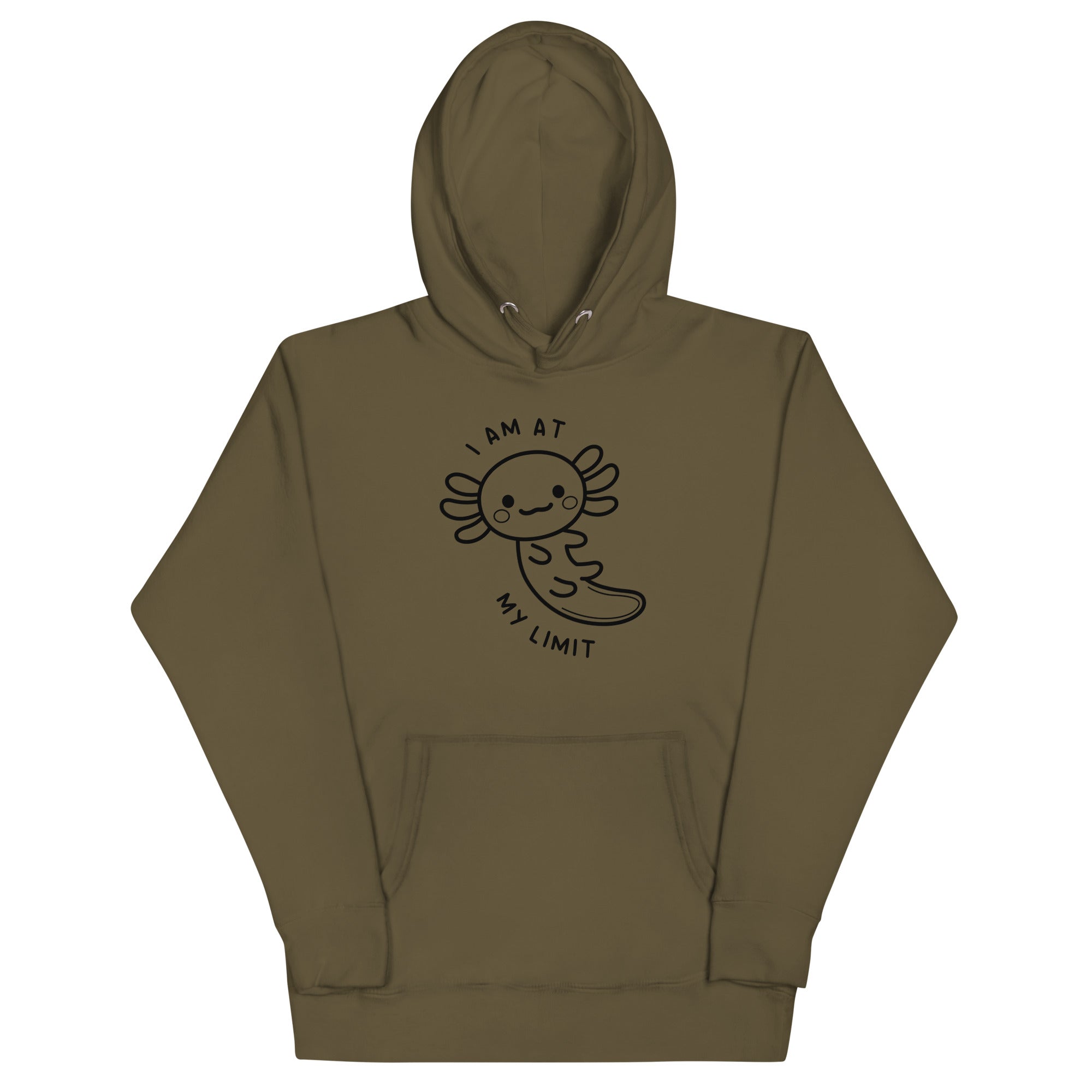 Axolotl I Am At My Limit Unisex Hoodie