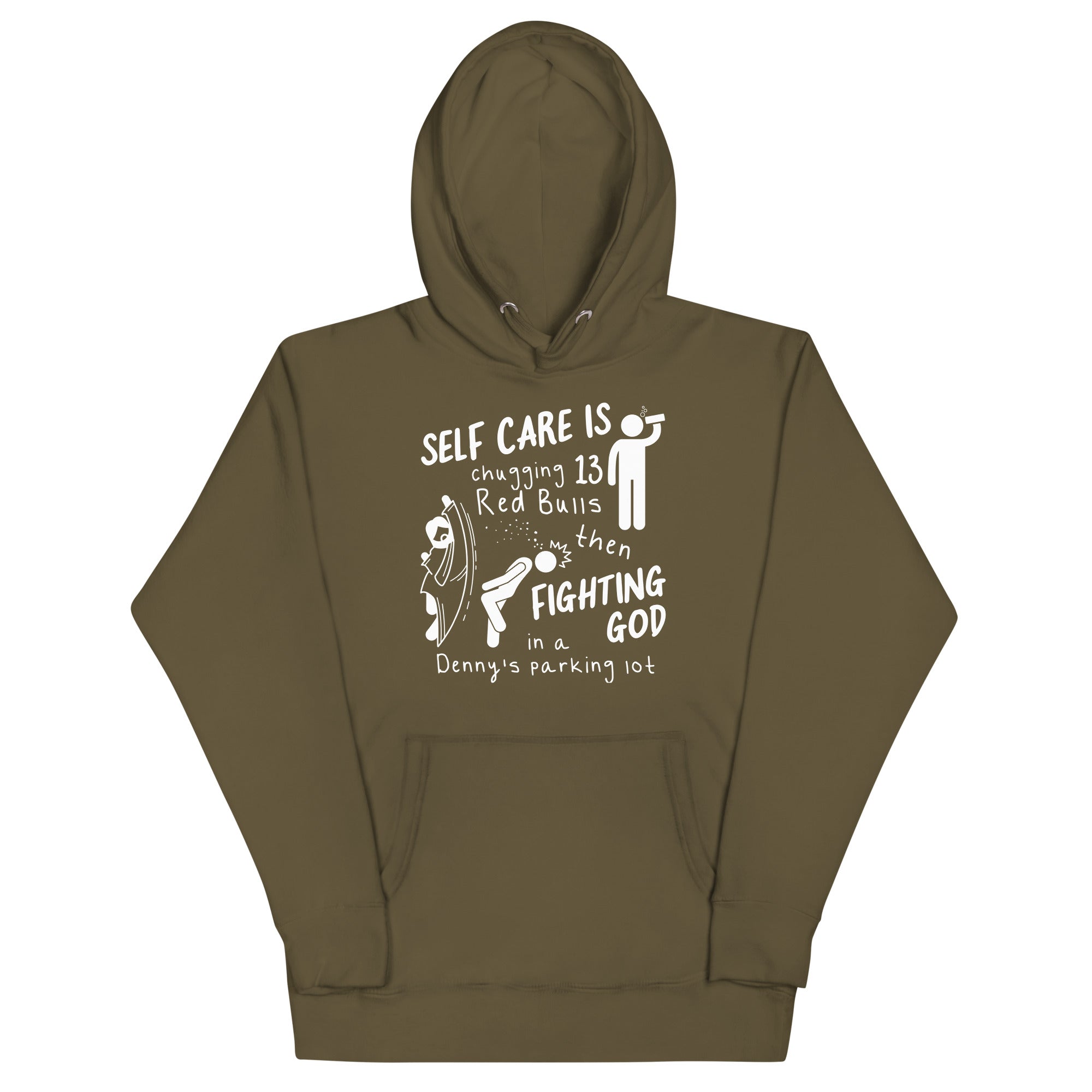 Self Care is Fighting God Unisex Hoodie