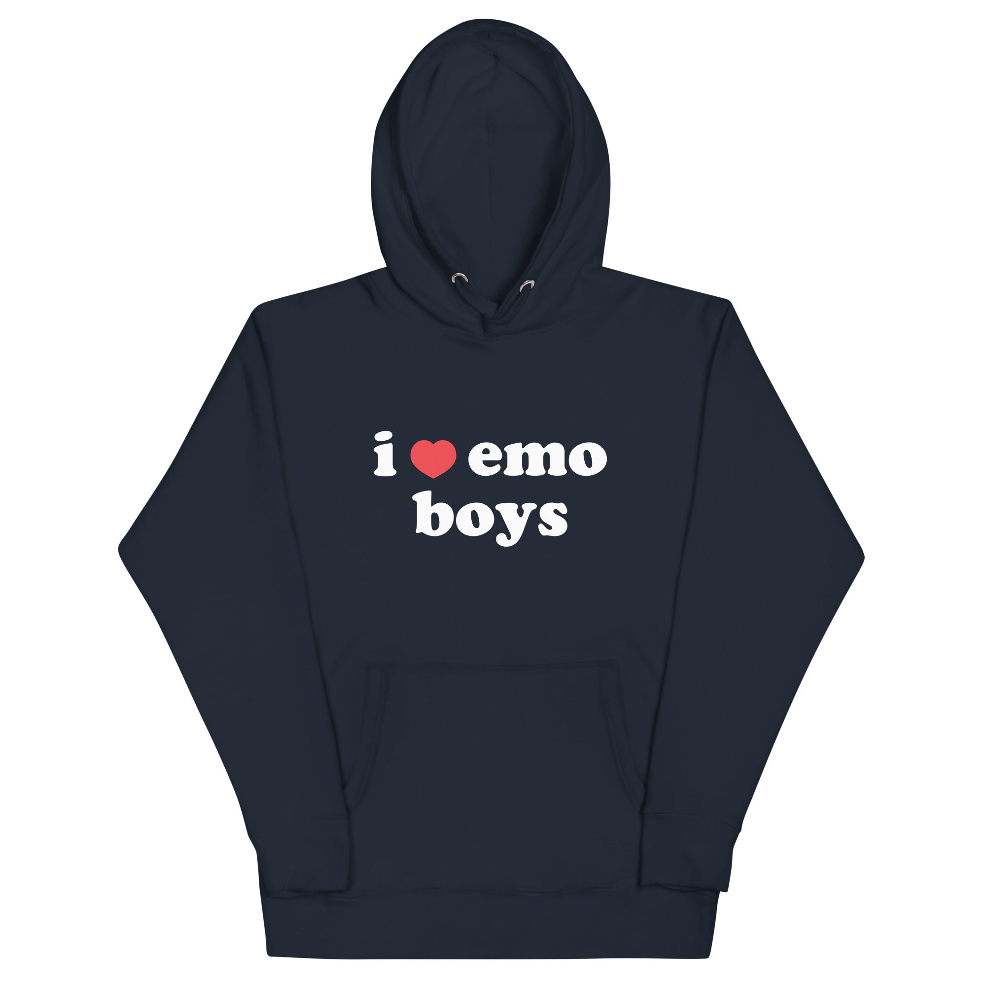 I Heart Emo Boys Unisex Hoodie Got Funny