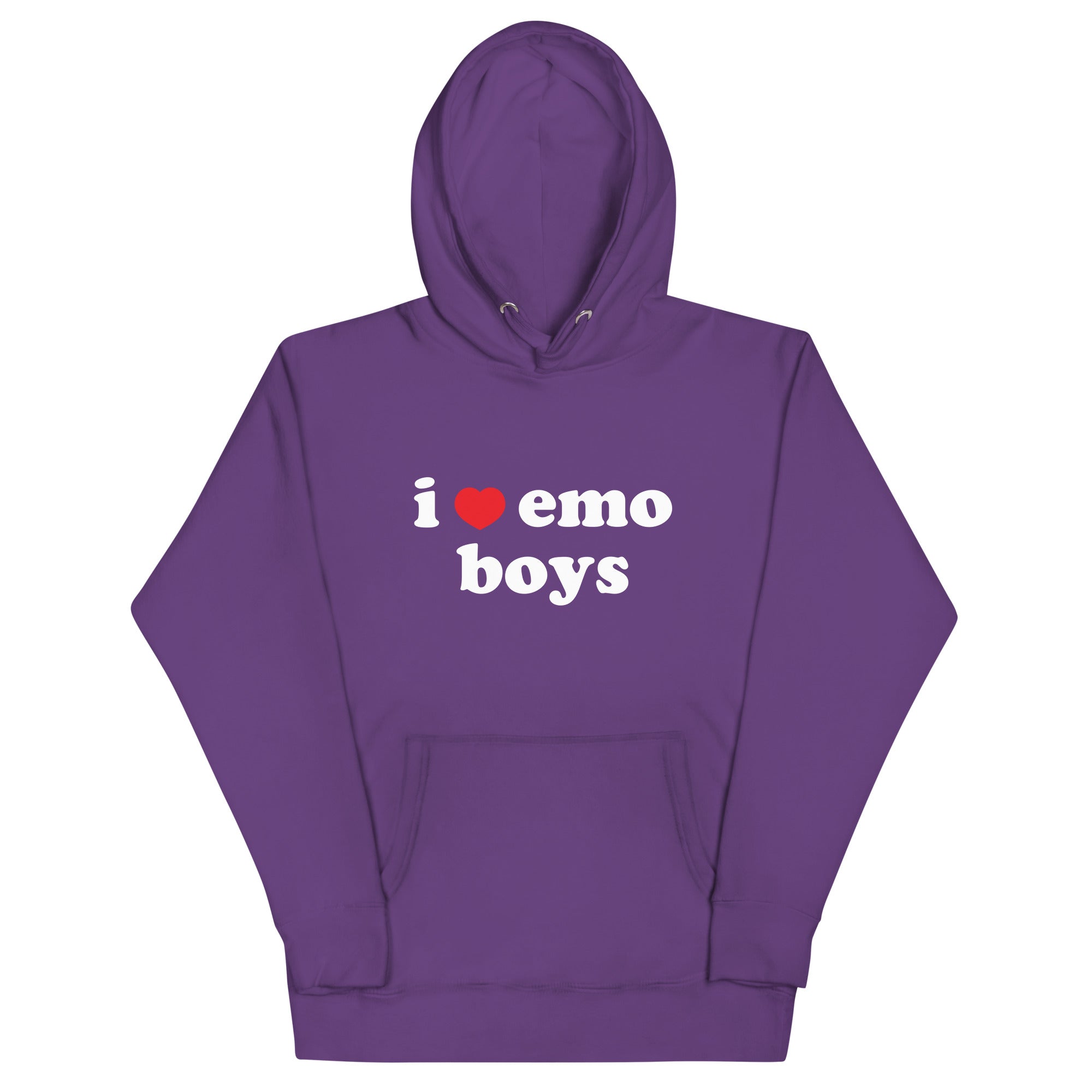 I Heart Emo Boys Unisex Hoodie