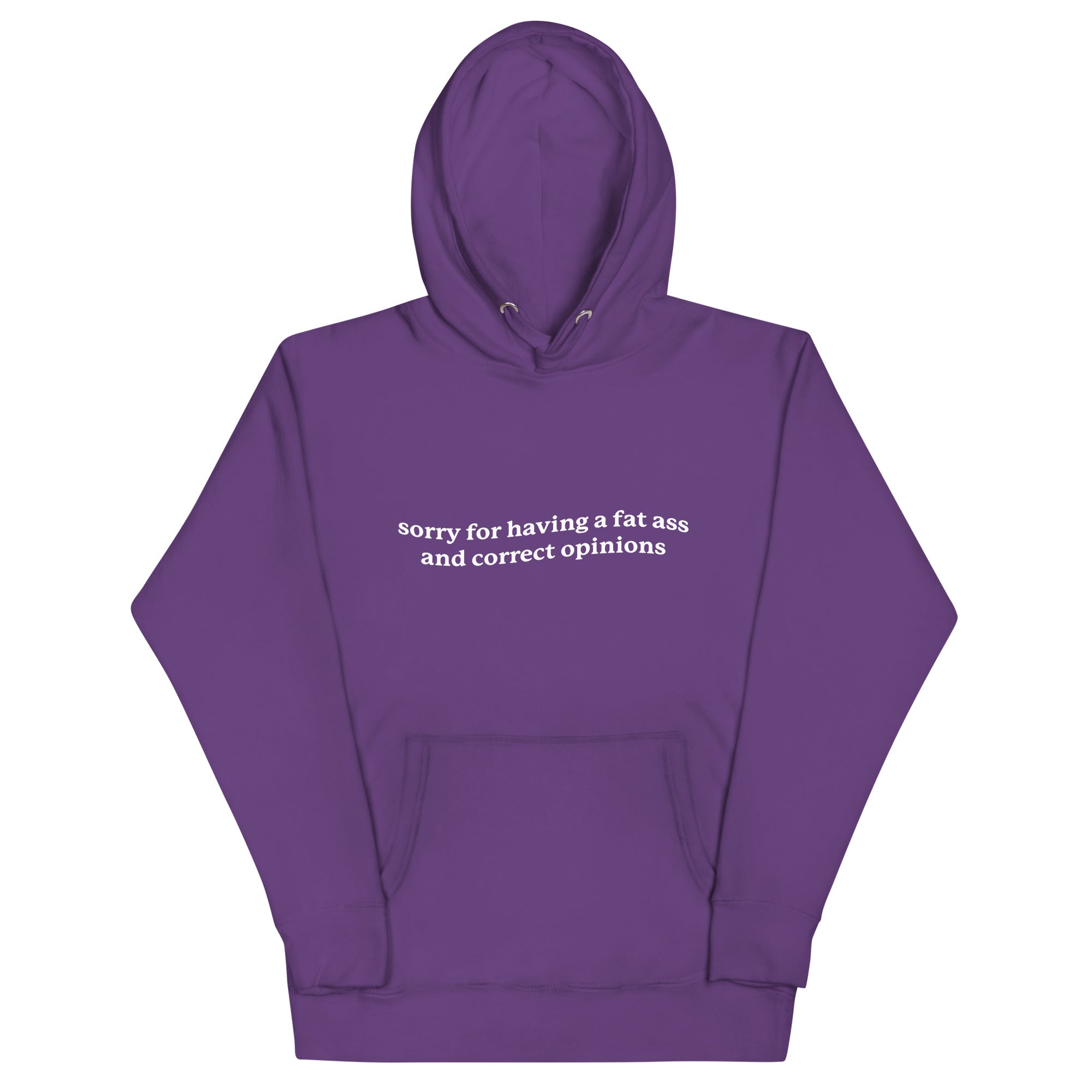 Fat Ass & Correct Opinions Unisex Hoodie