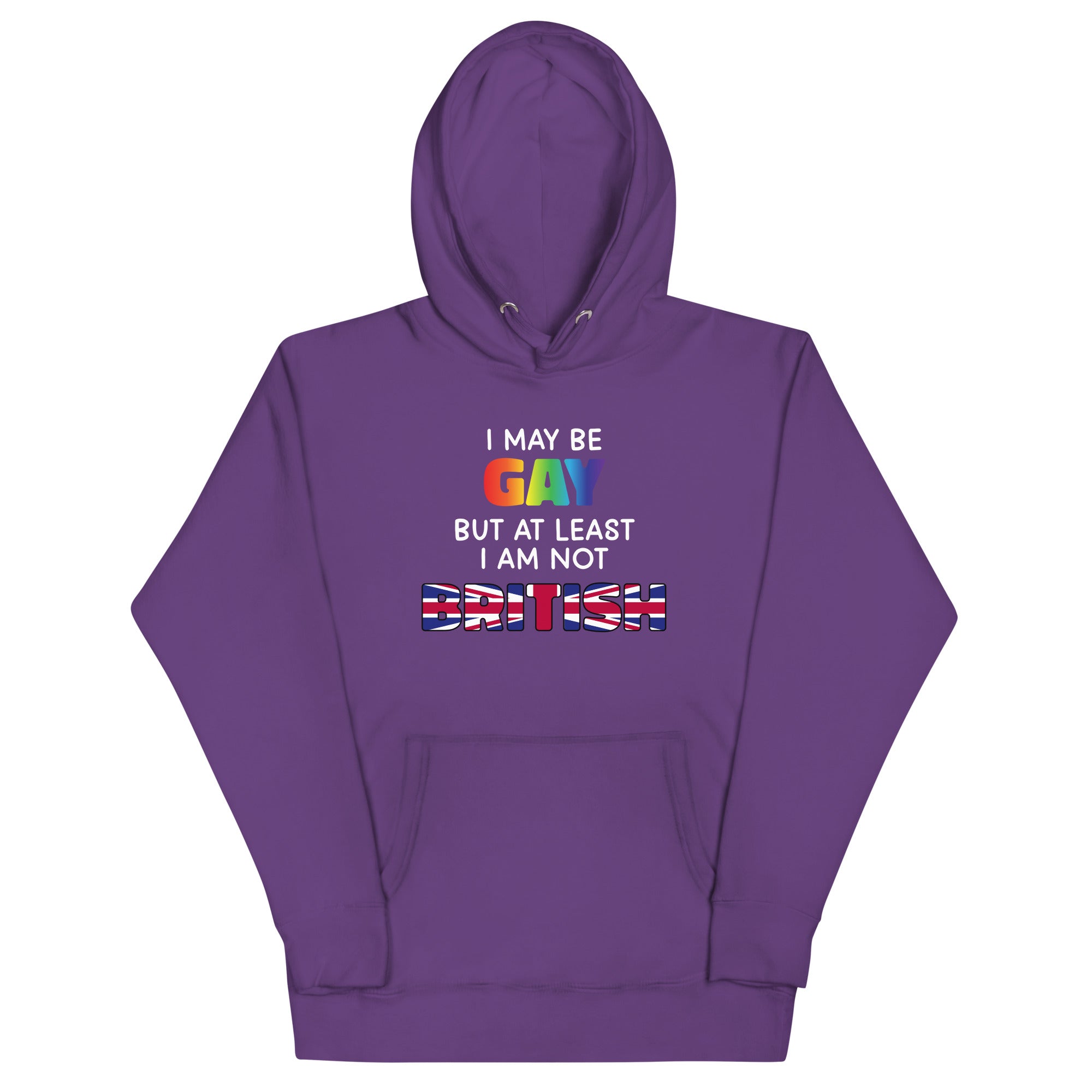 I May Be Gay (British) Unisex Hoodie