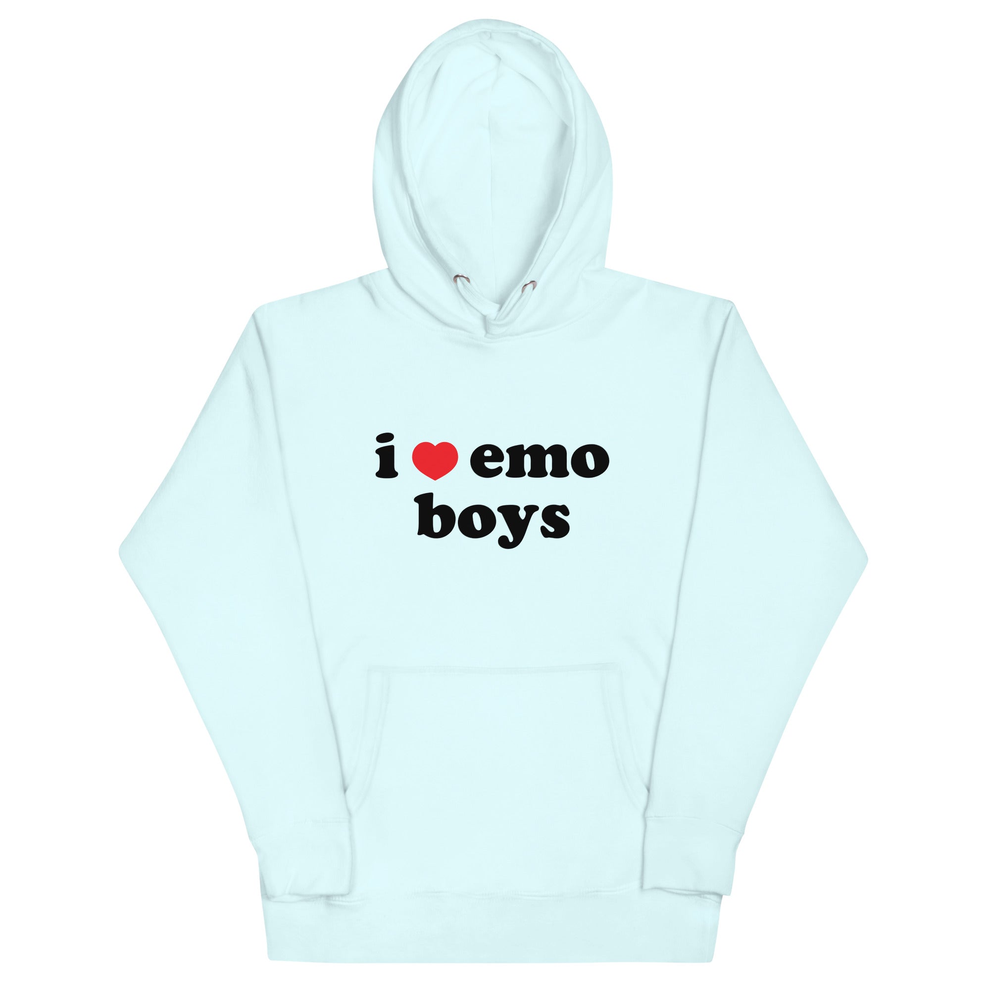 I Heart Emo Boys Unisex Hoodie