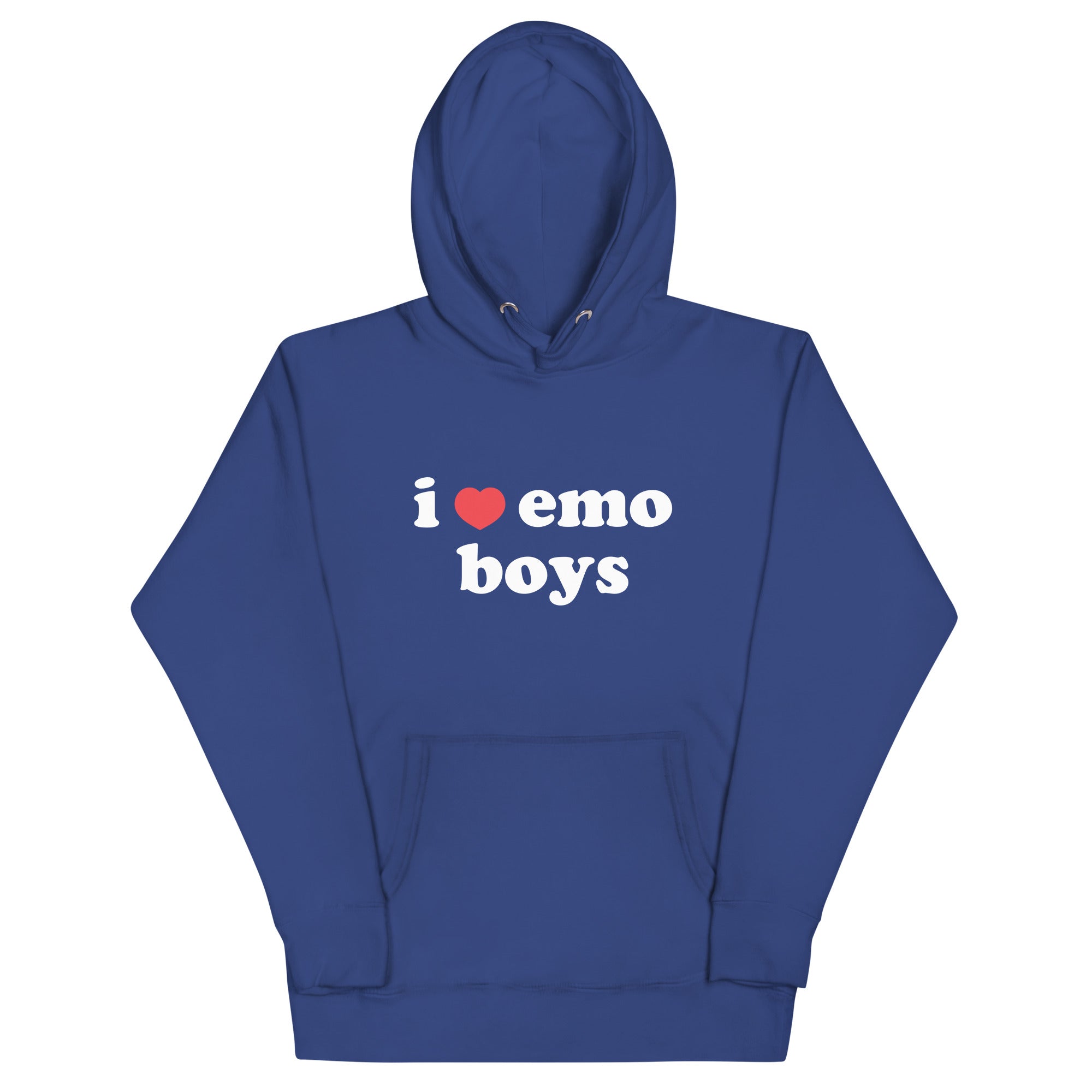 I Heart Emo Boys Unisex Hoodie