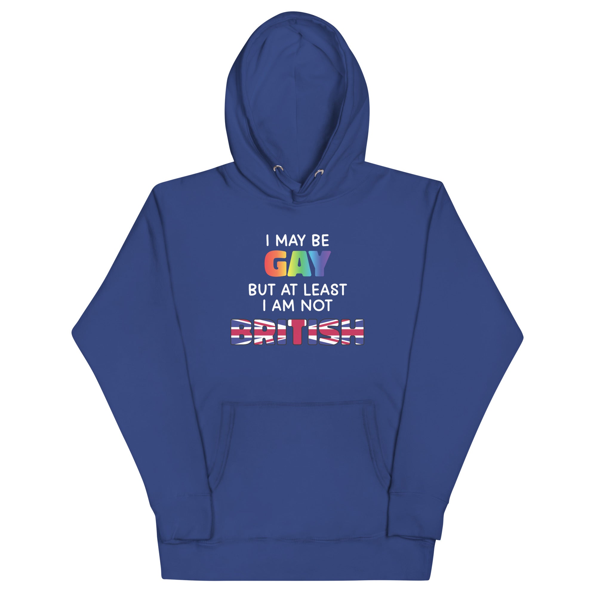 I May Be Gay (British) Unisex Hoodie