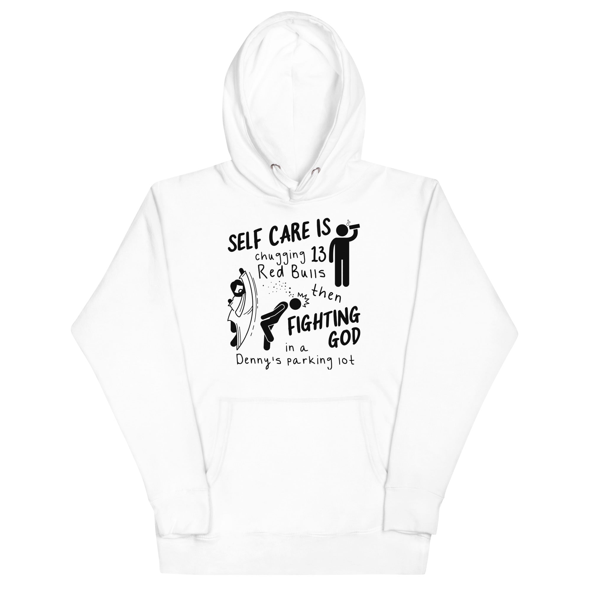 Self Care is Fighting God Unisex Hoodie