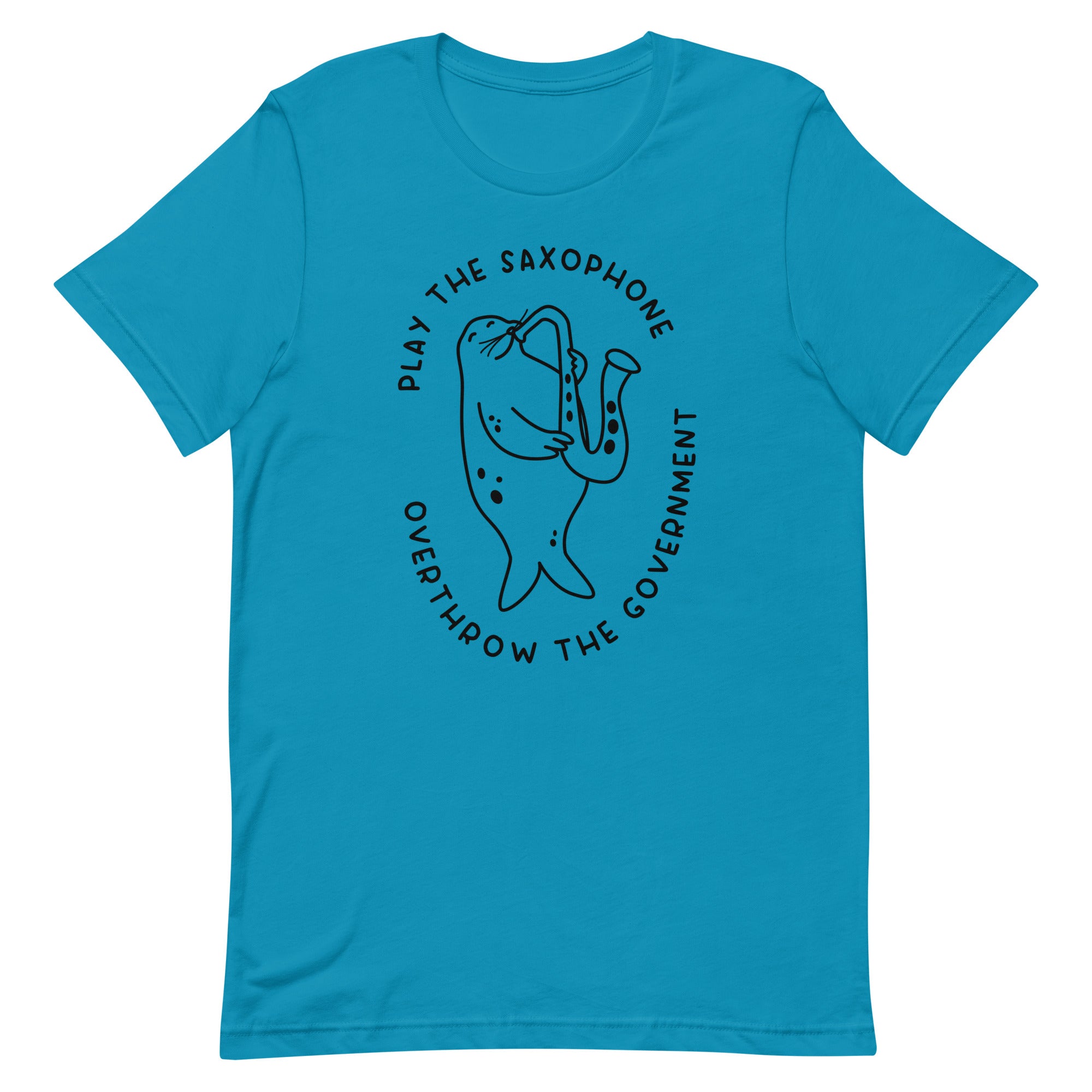 Play the Saxophone Unisex t-shirt