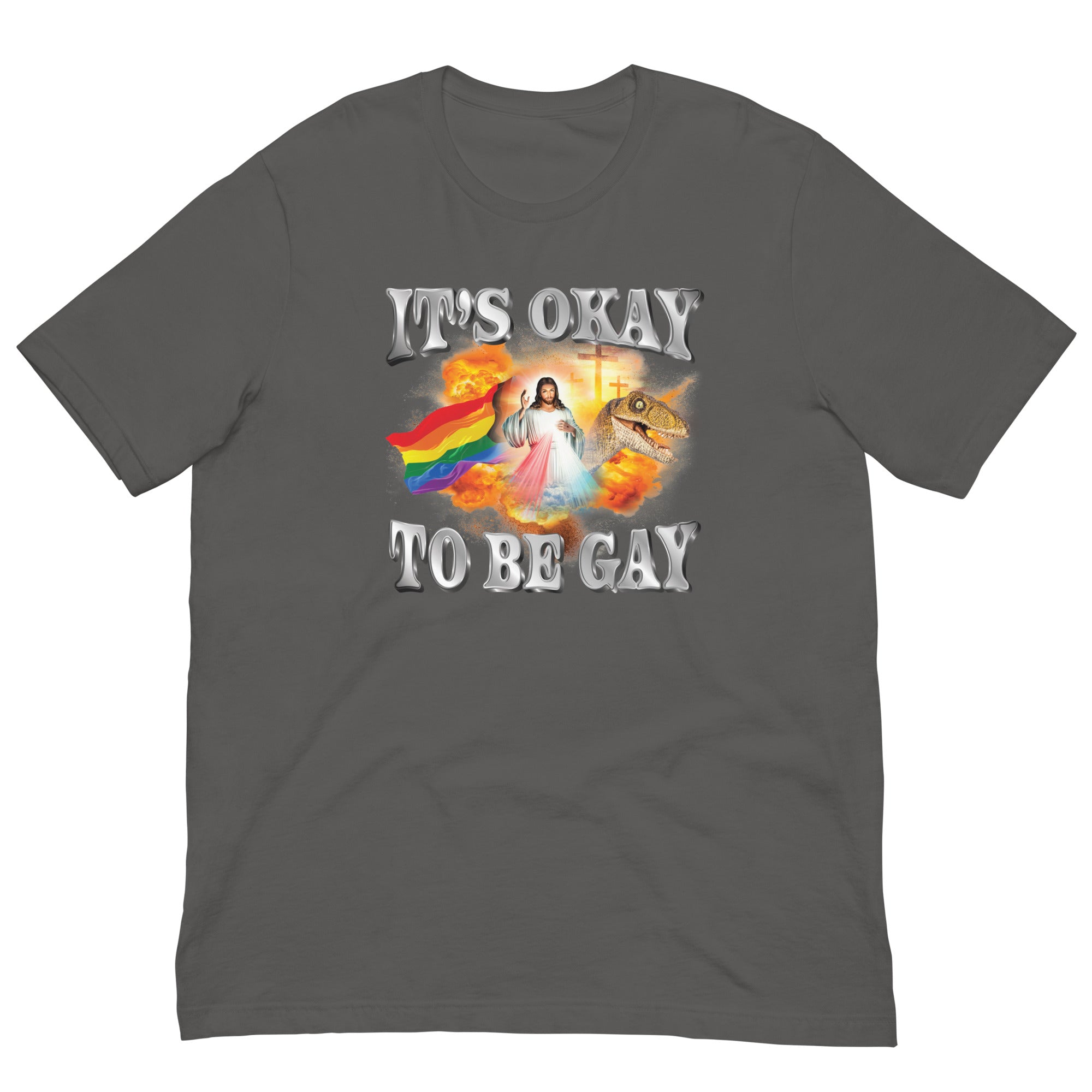 It's Okay to be Gay (Jesus) Unisex t-shirt