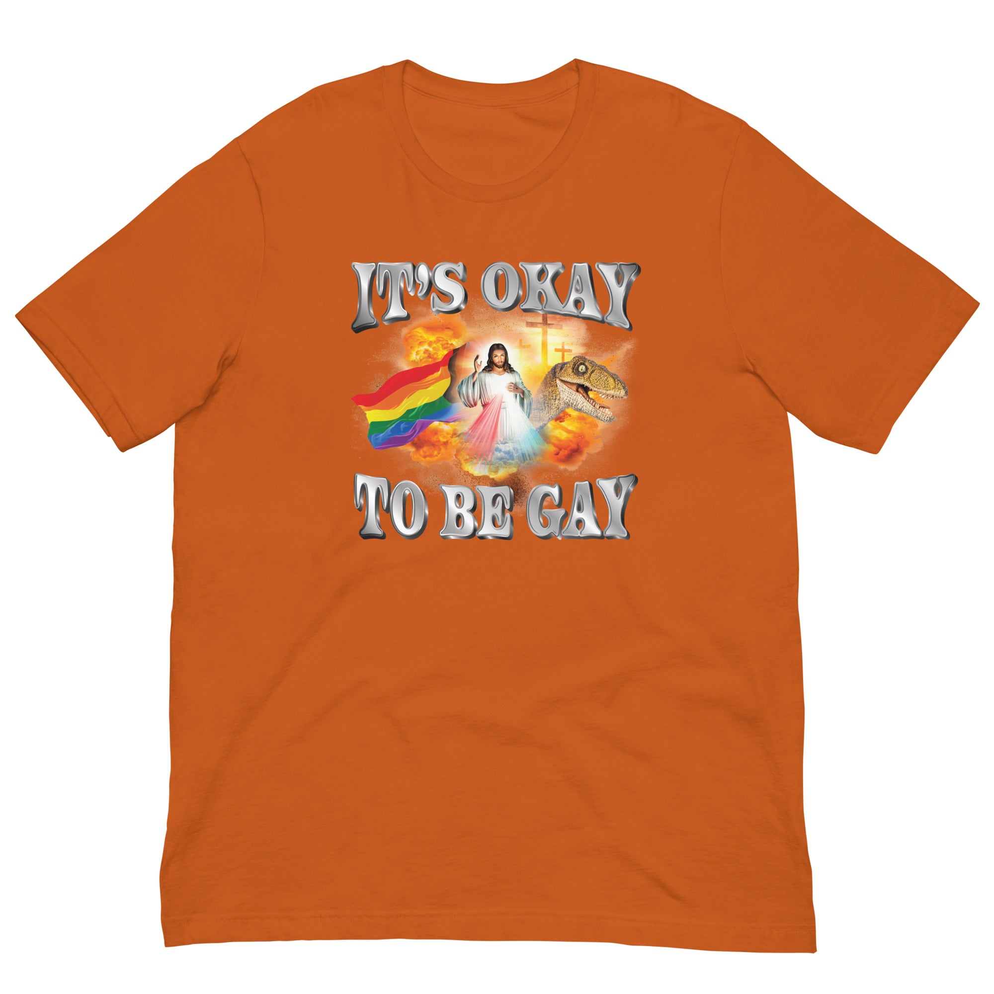 It's Okay to be Gay (Jesus) Unisex t-shirt