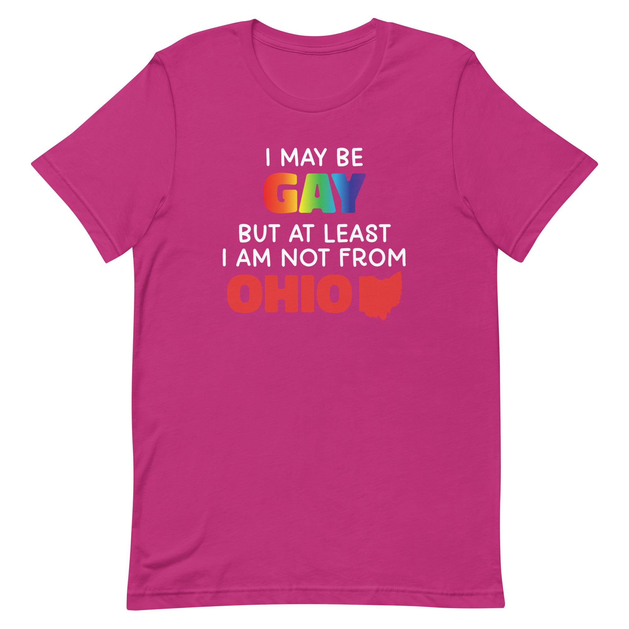 I May Be Gay (Ohio) Unisex t-shirt