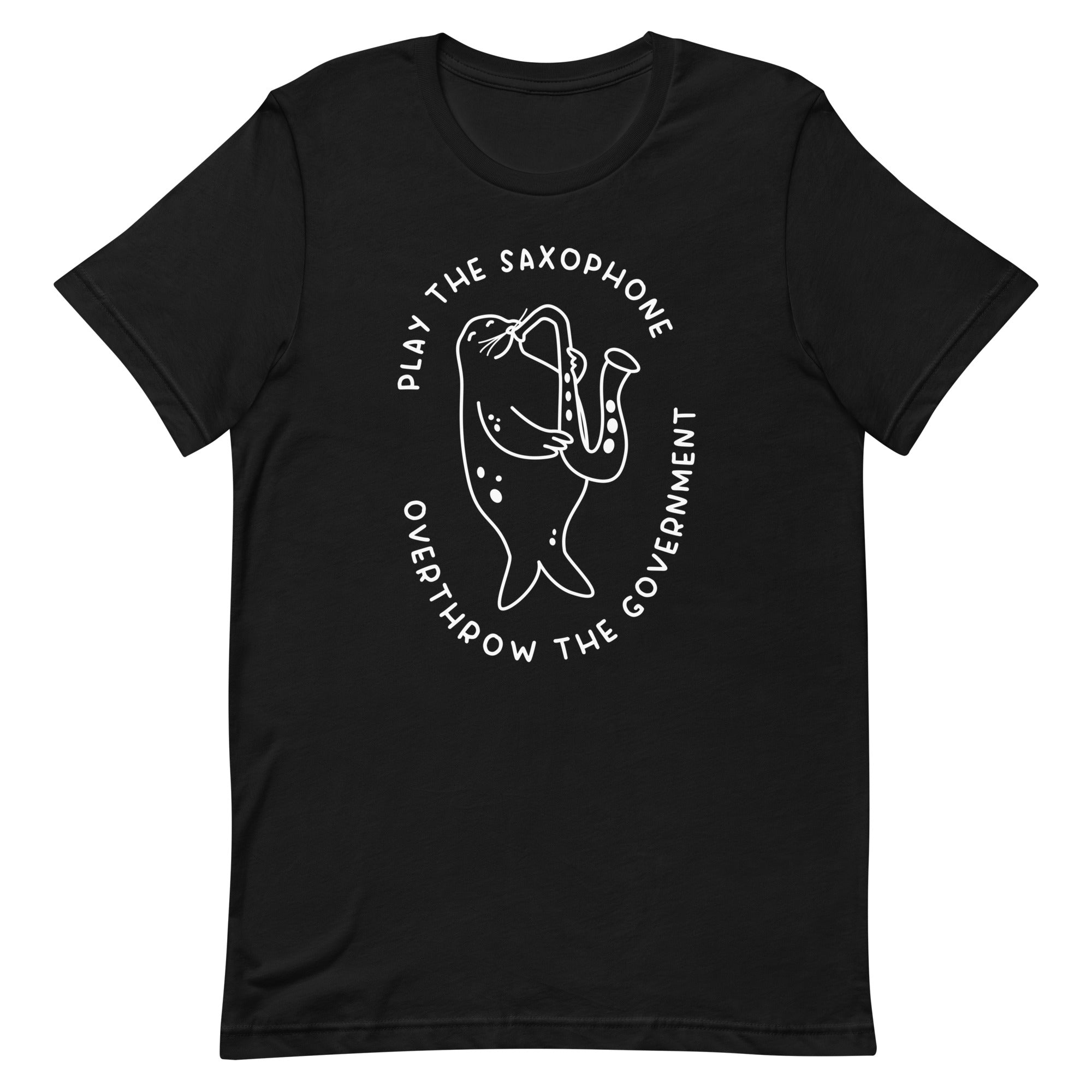 Play the Saxophone Unisex t-shirt