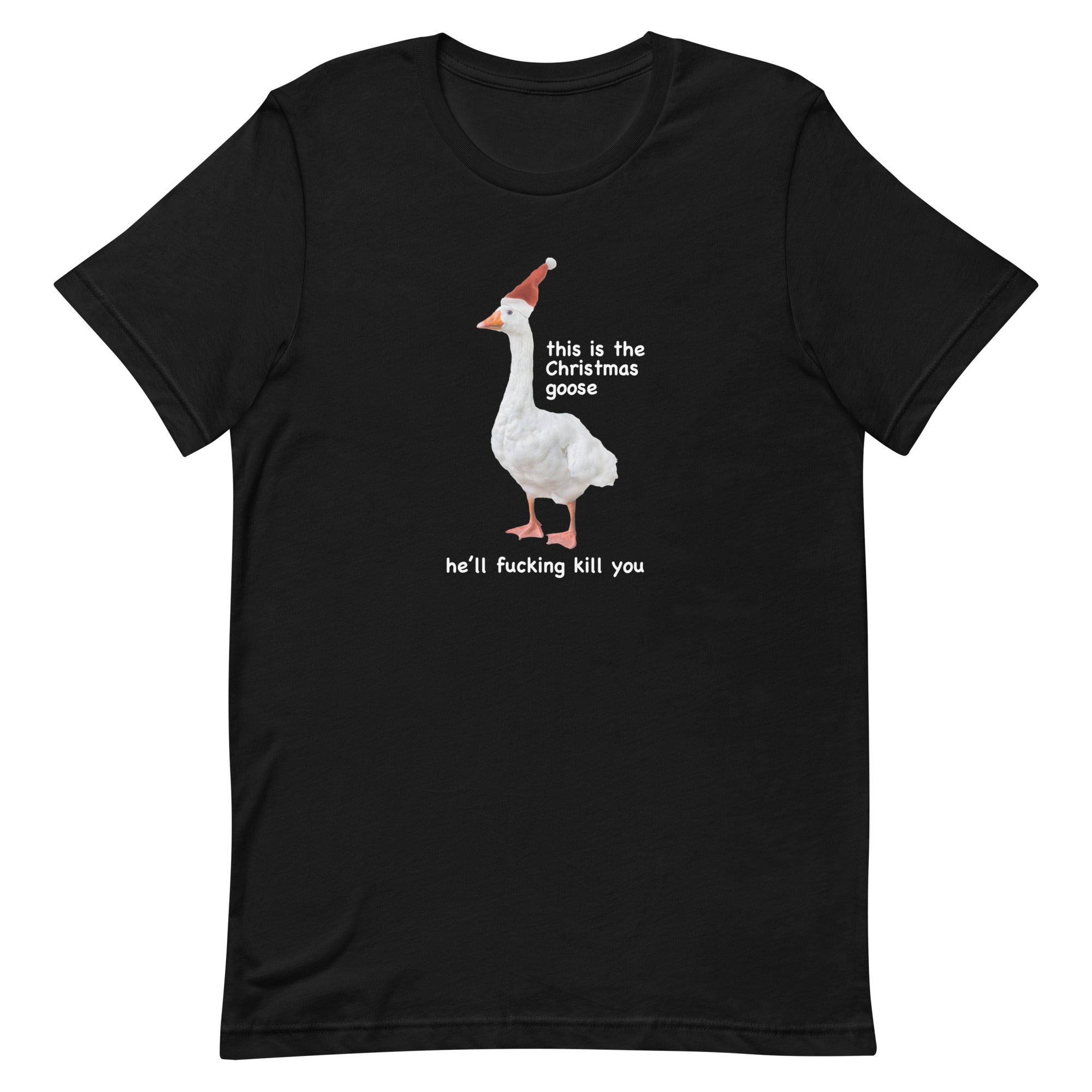 The Christmas Goose Unisex t-shirt